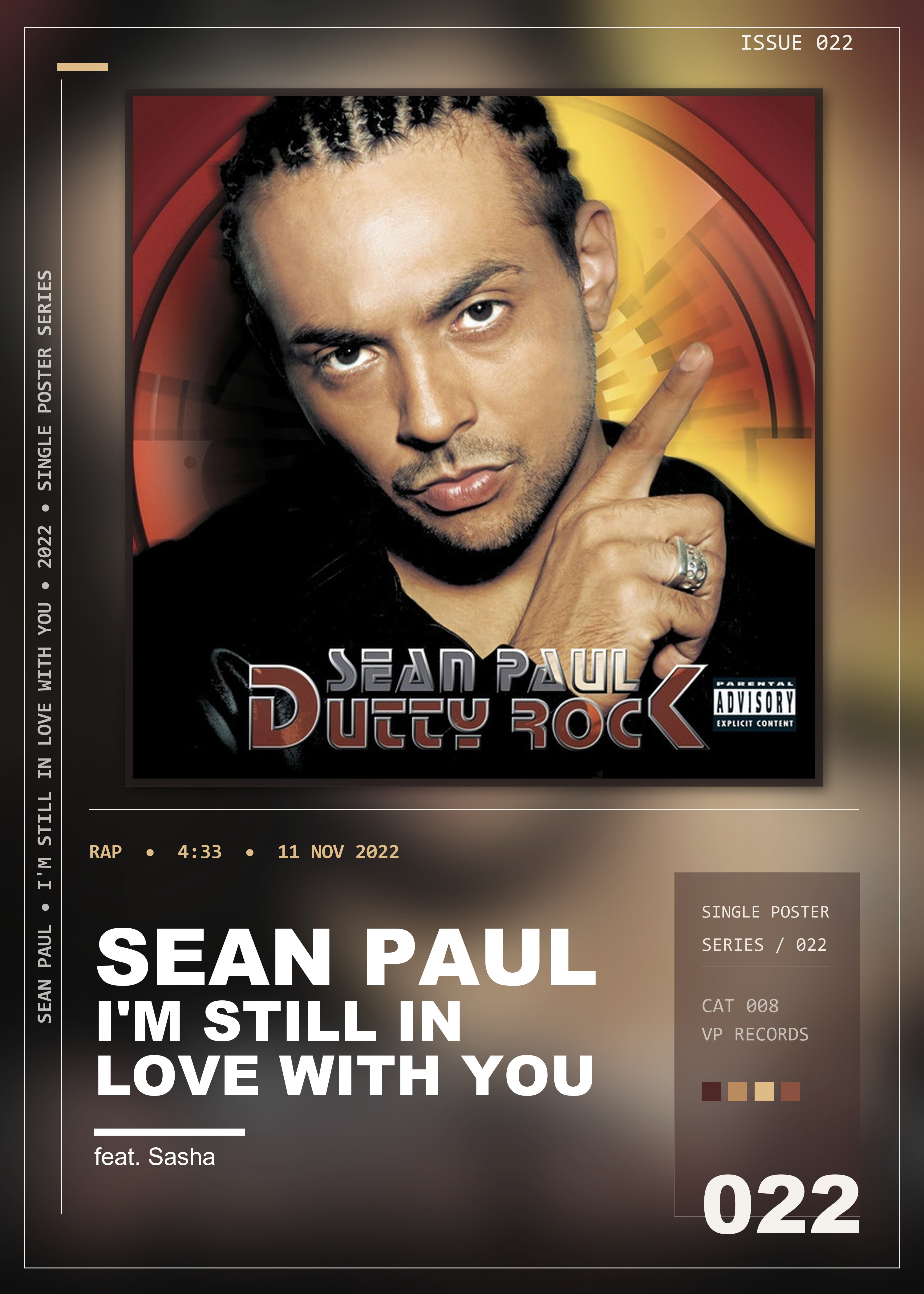 Music poster: Sean Paul - Im Still In Love With You feat Sasha