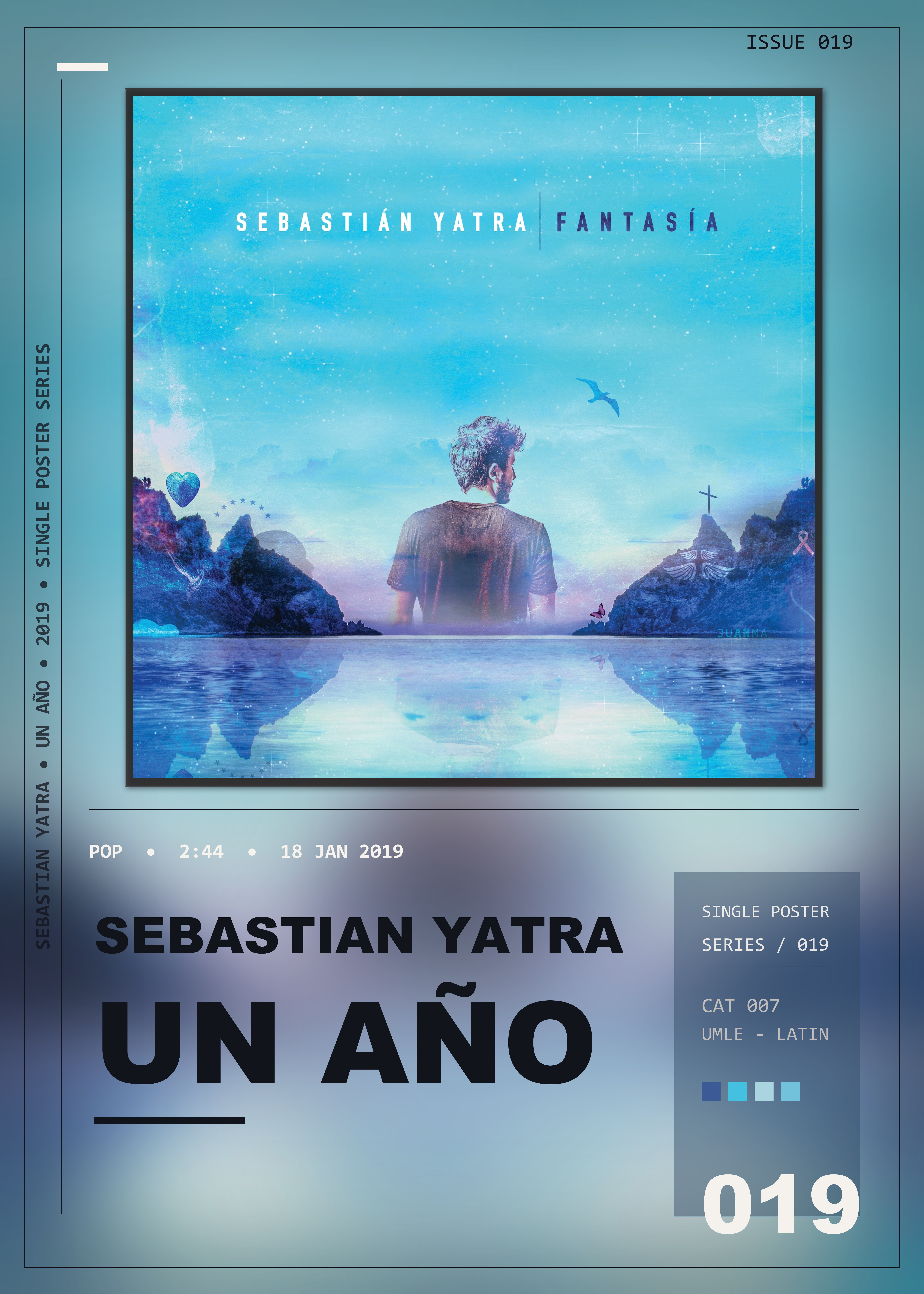 Music poster: Sebastian Yatra - Un Año