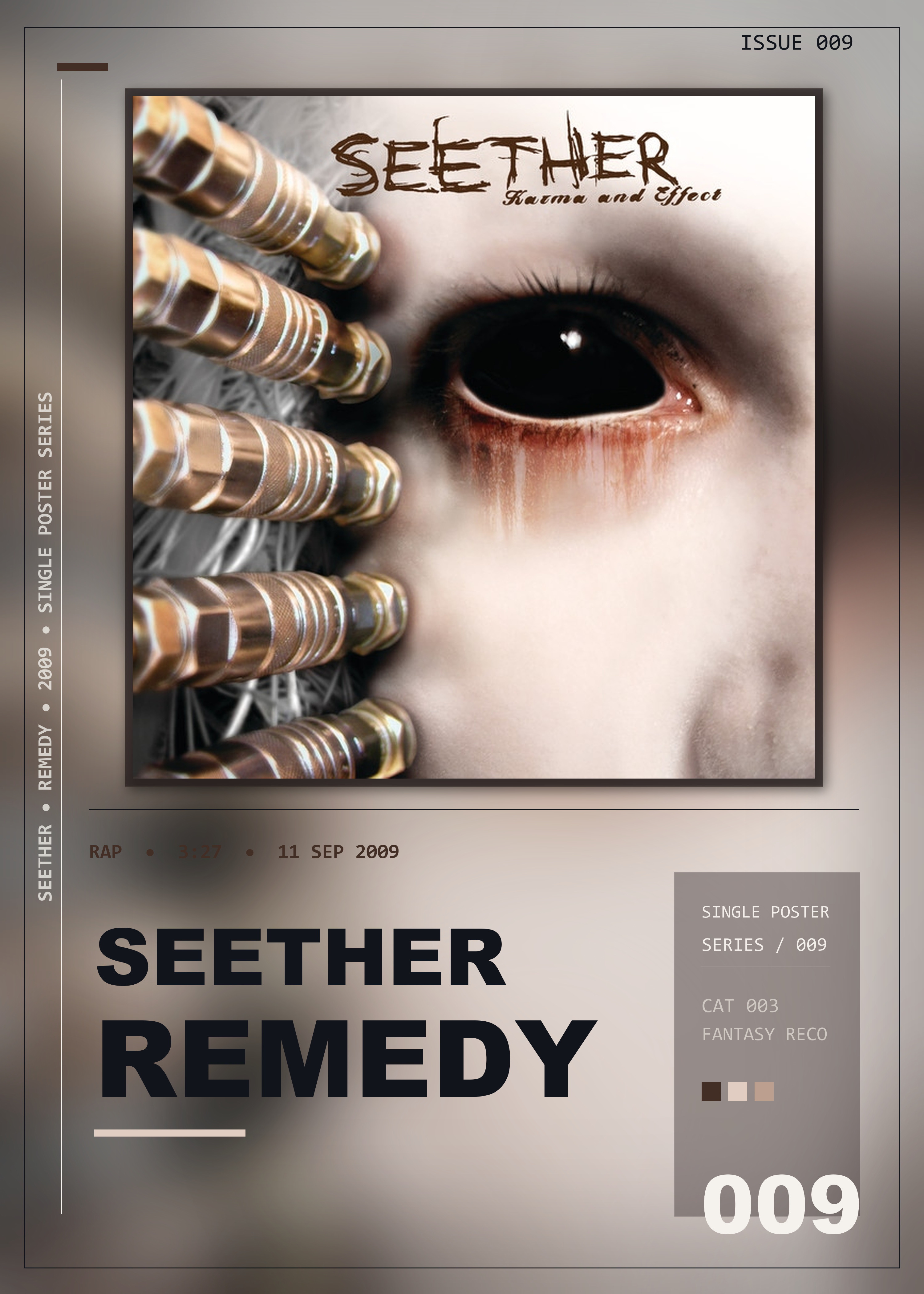 Music poster: Seether - Remedy