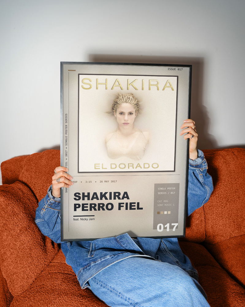 Music poster: Shakira - Perro Fiel feat Nicky Jam