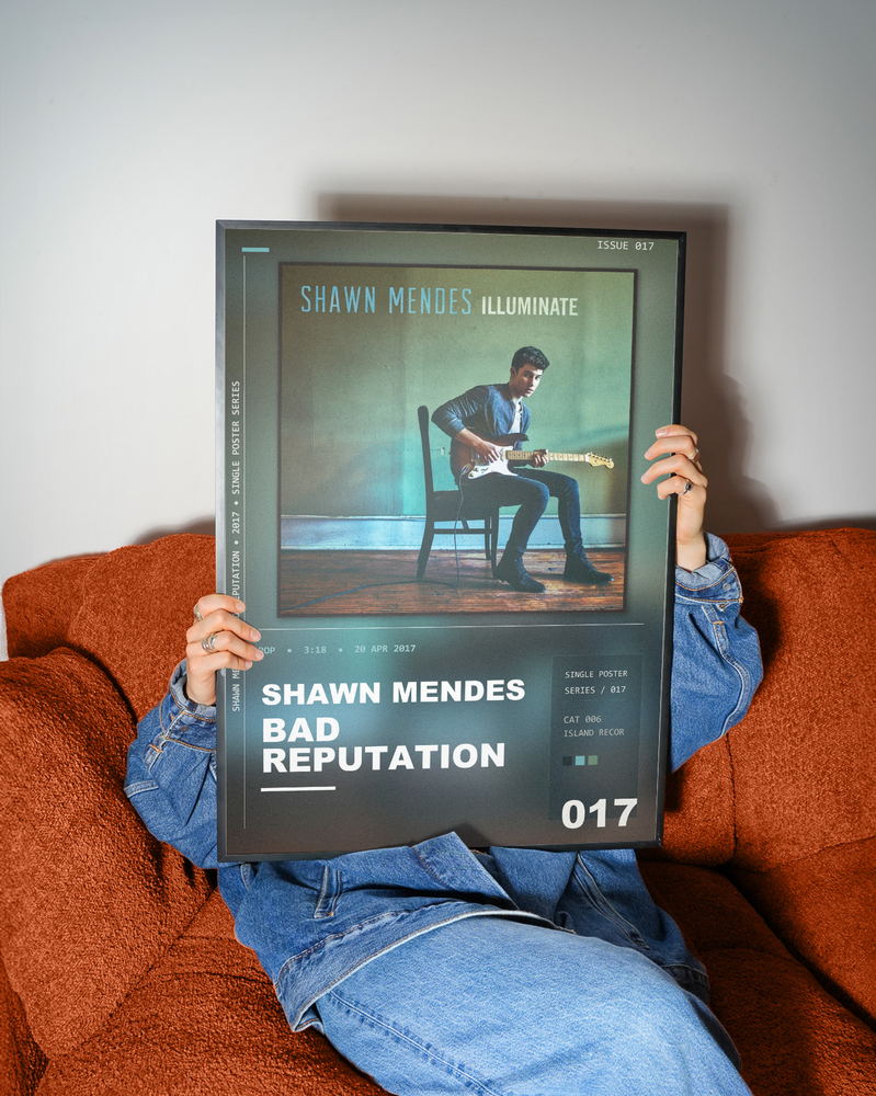 Music poster: Shawn Mendes - Bad Reputation