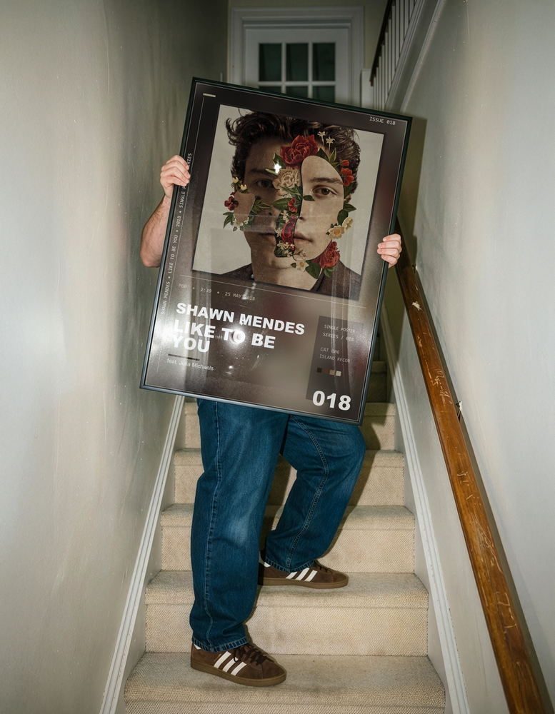 Music poster: Shawn Mendes - Like To Be You feat Julia Michaels