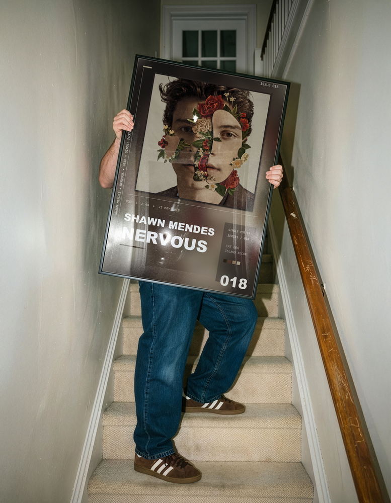 Music poster: Shawn Mendes - Nervous