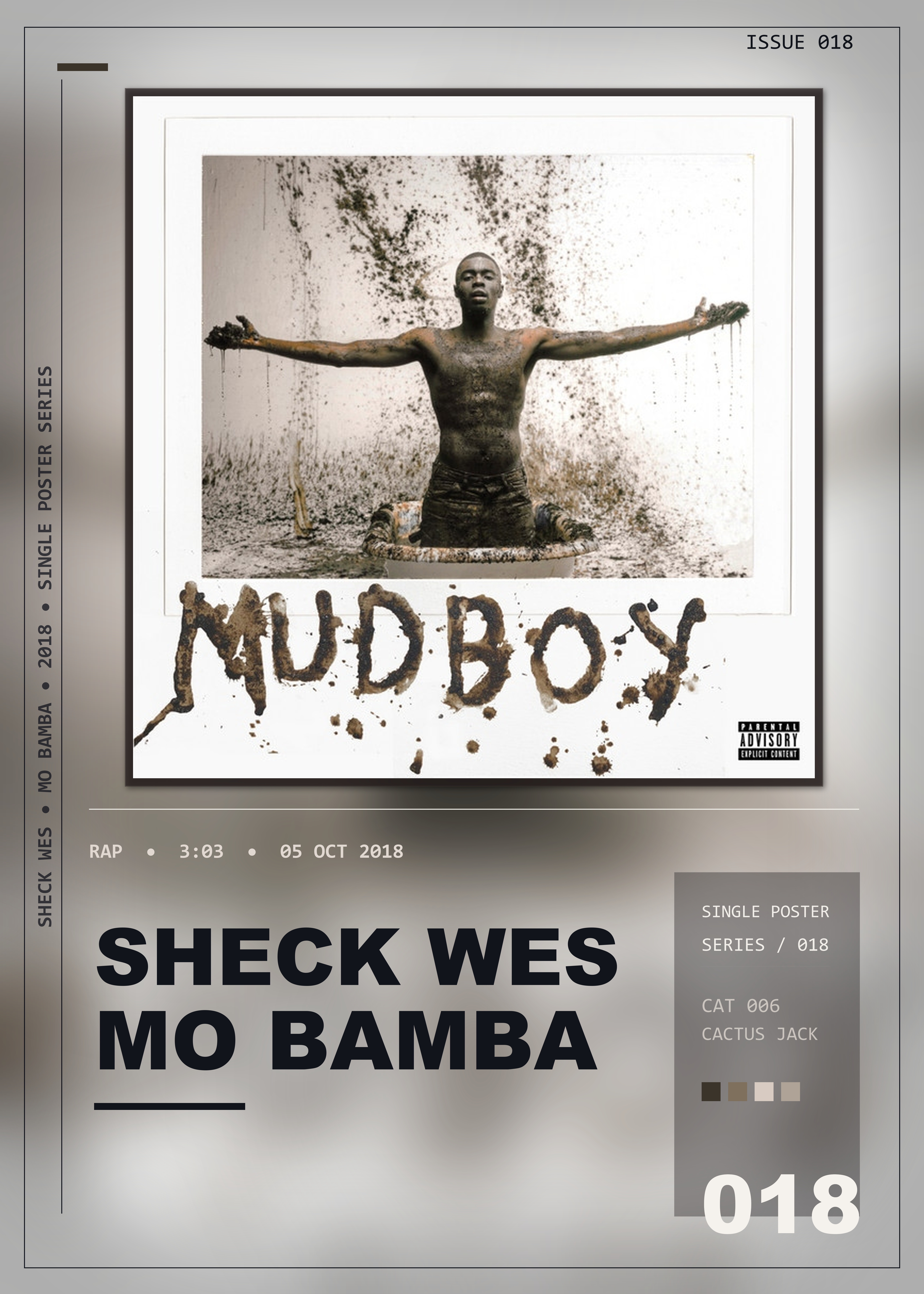Music poster: Sheck Wes - Mo Bamba