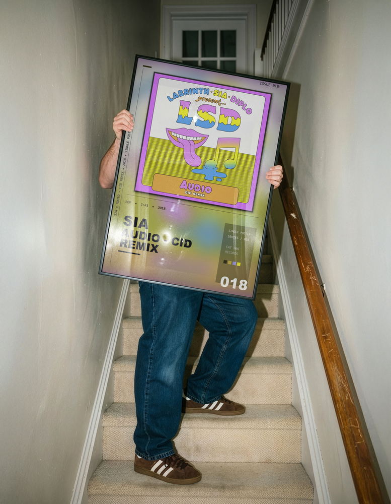 Music poster: Sia - Audio - CID Remix