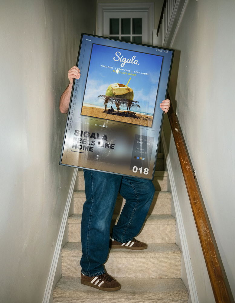 Music poster: Sigala - Feels Like Home