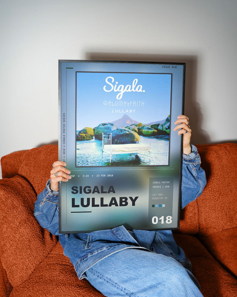 Music poster: Sigala - Lullaby