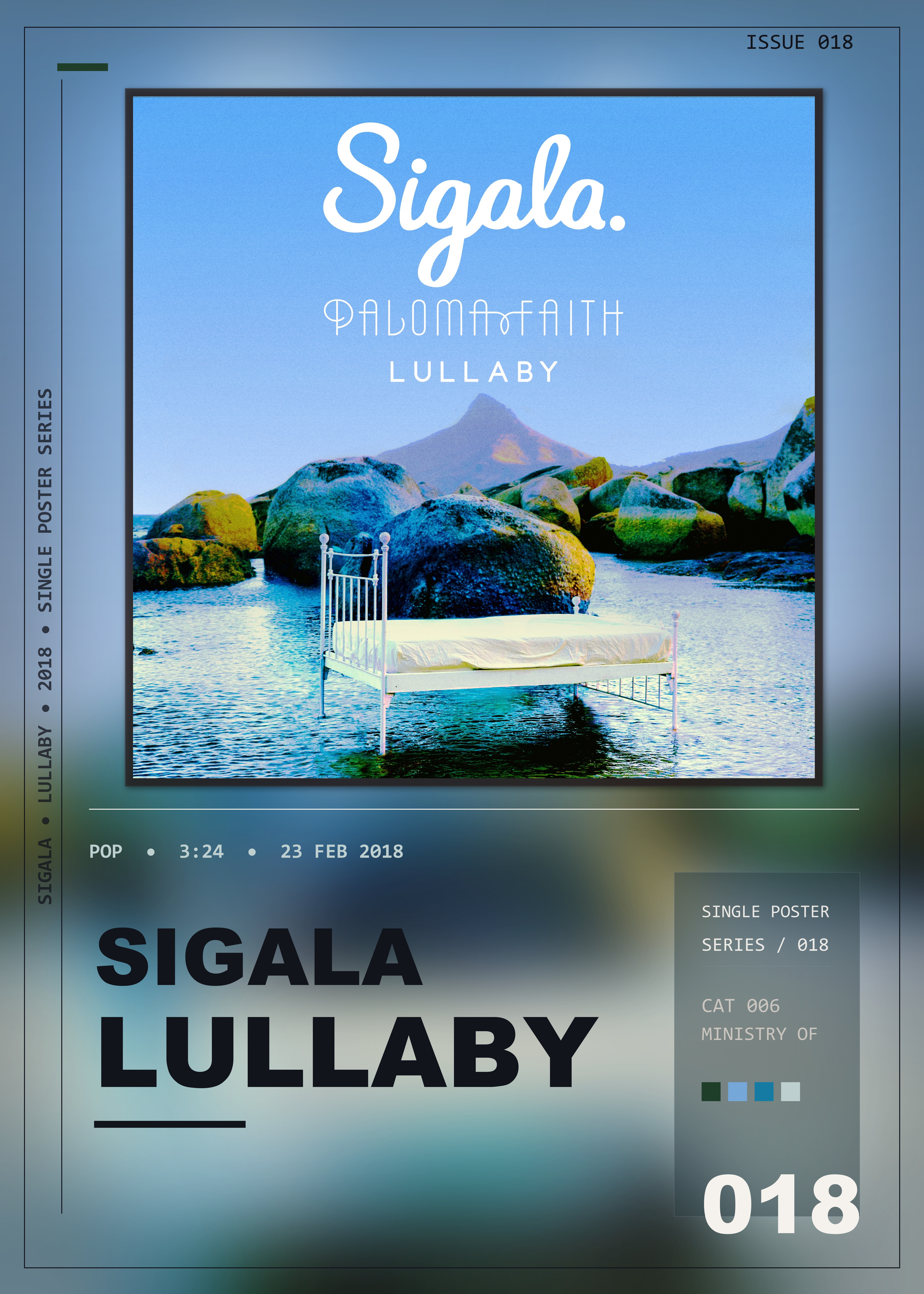 Music poster: Sigala - Lullaby