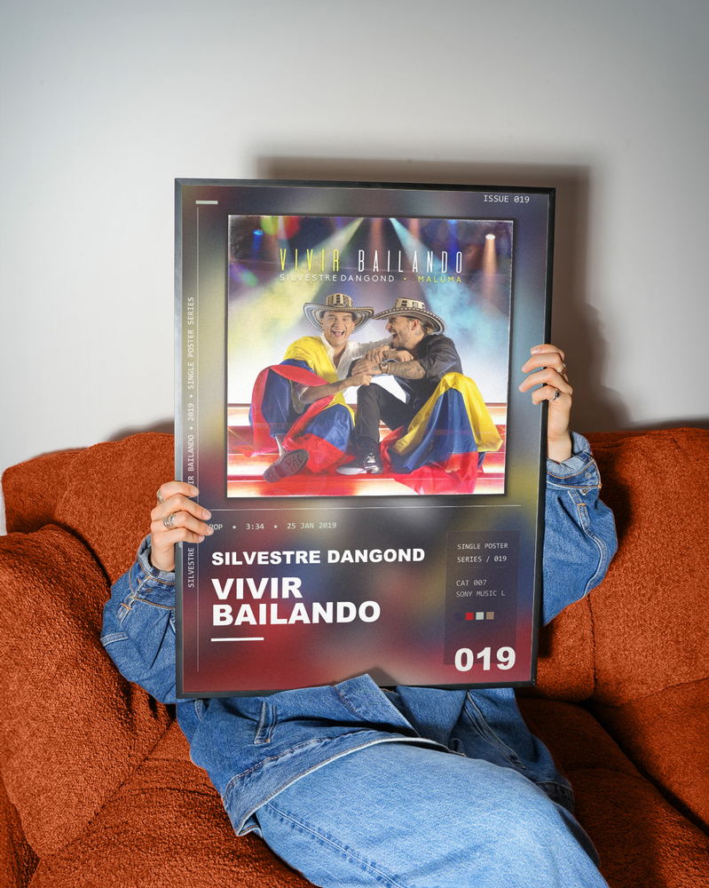 Music poster: Silvestre Dangond - Vivir Bailando
