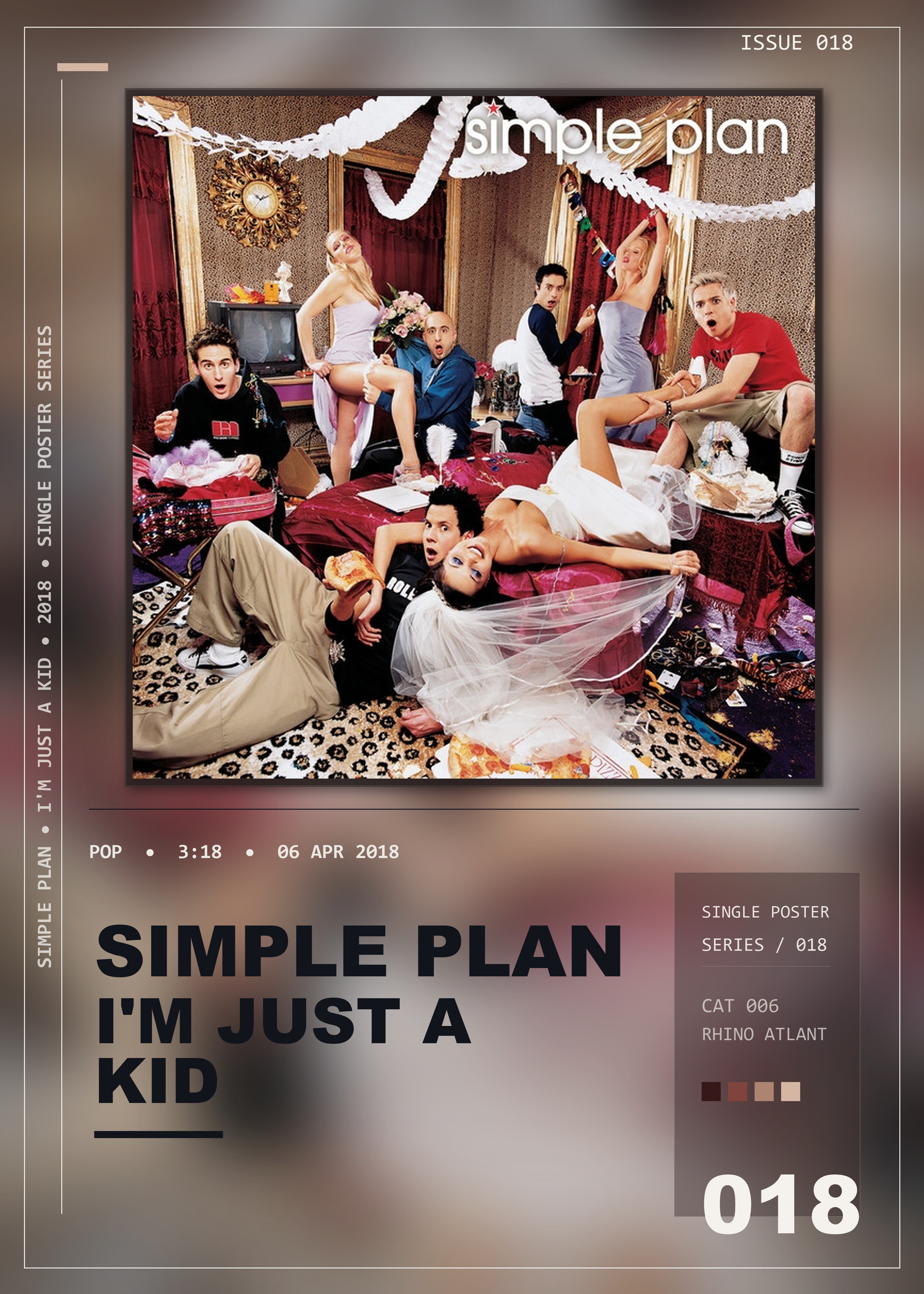 Music poster: Simple Plan - Im Just A Kid