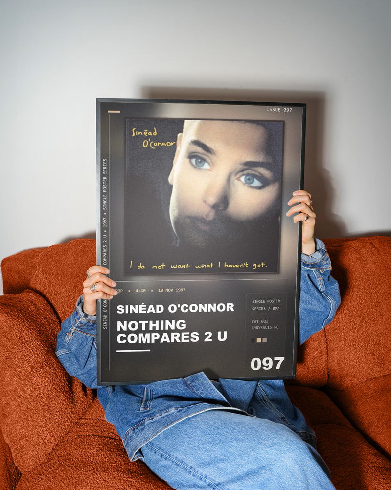 Music poster: Sinéad OConnor - Nothing Compares 2 U