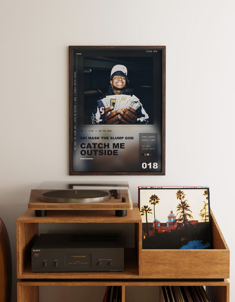 Music poster: Ski Mask The Slump God - Catch Me Outside