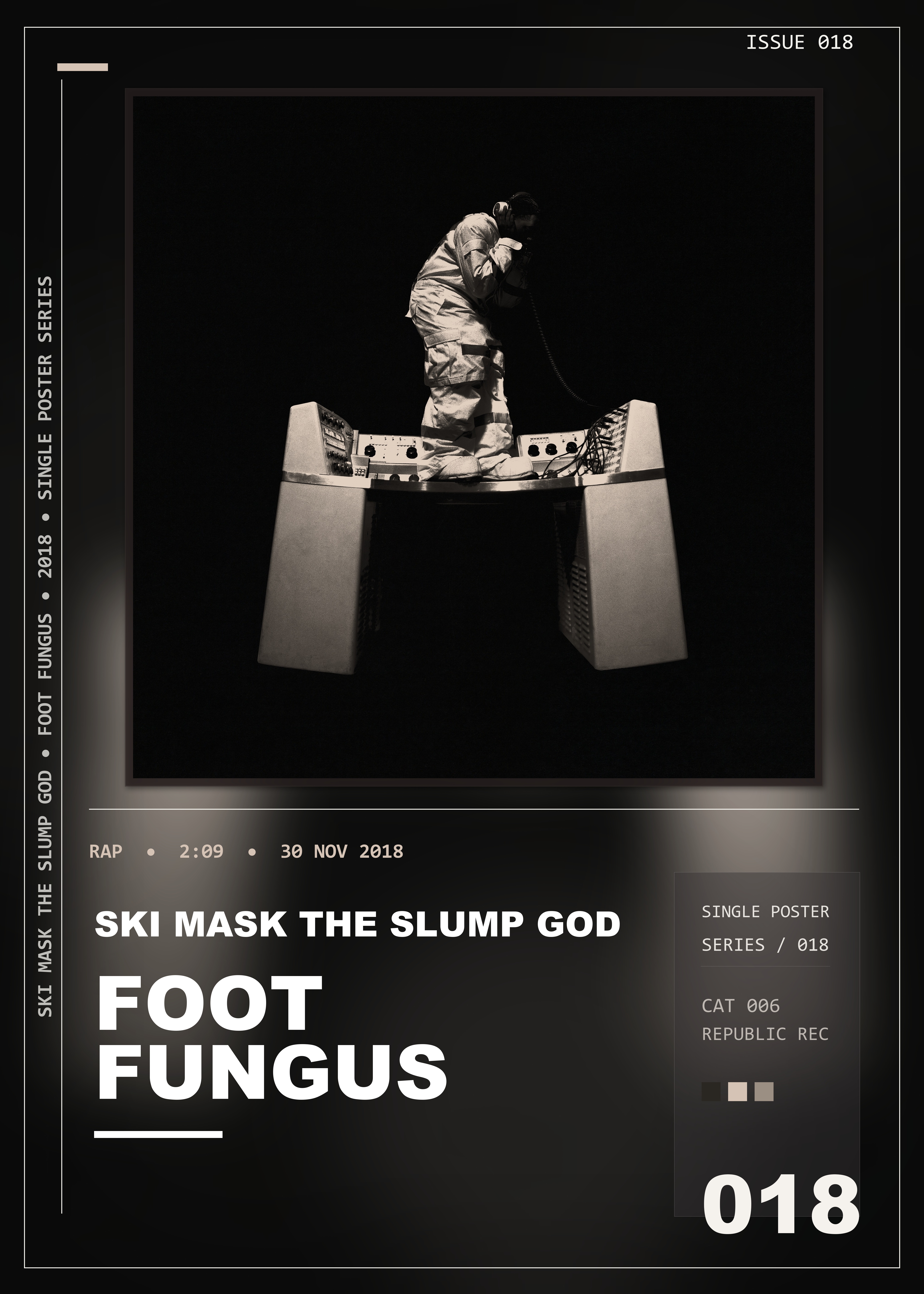 Music poster: Ski Mask The Slump God - Foot Fungus