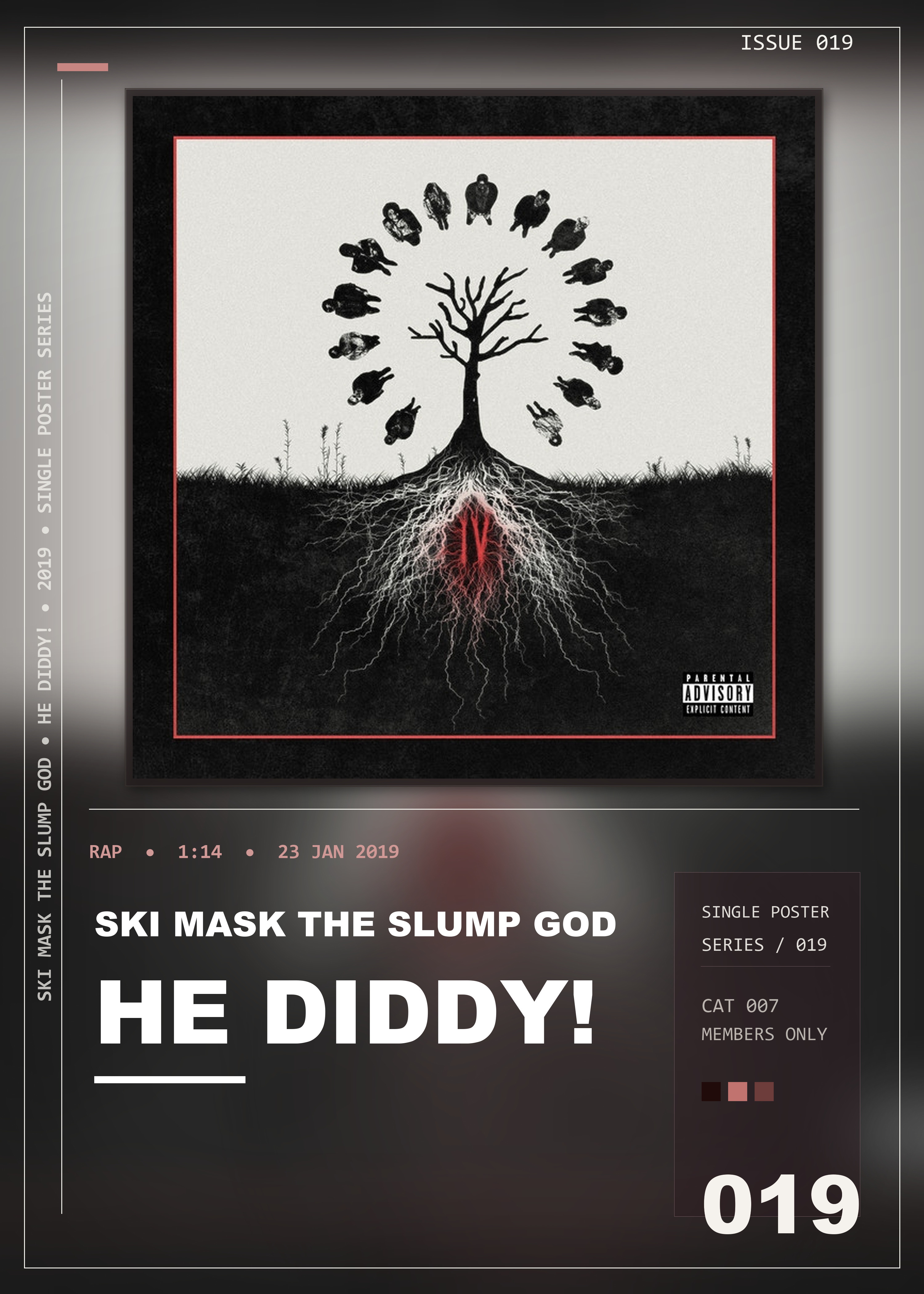 Music poster: Ski Mask The Slump God - He Diddy