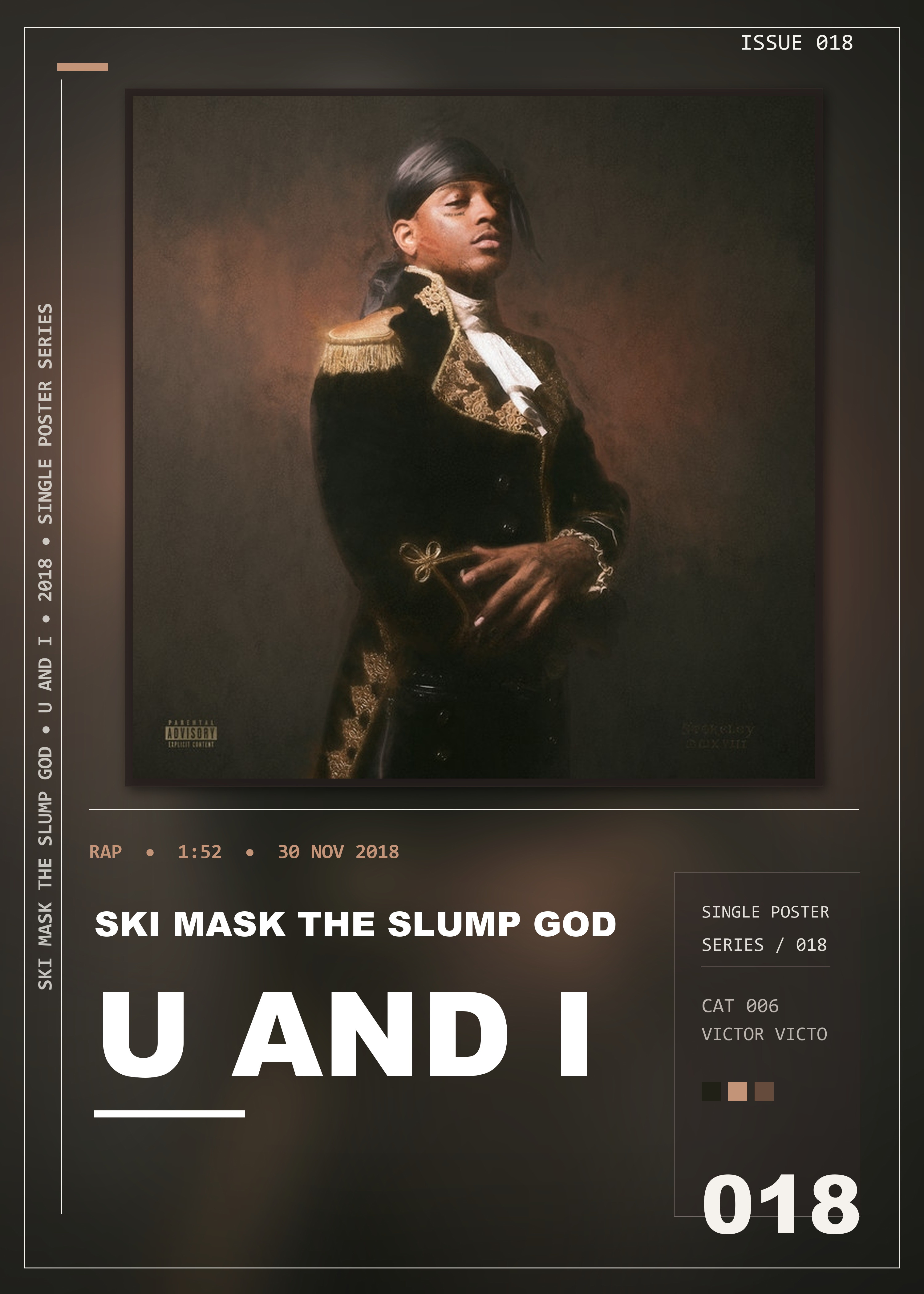 Music poster: Ski Mask The Slump God - U and I