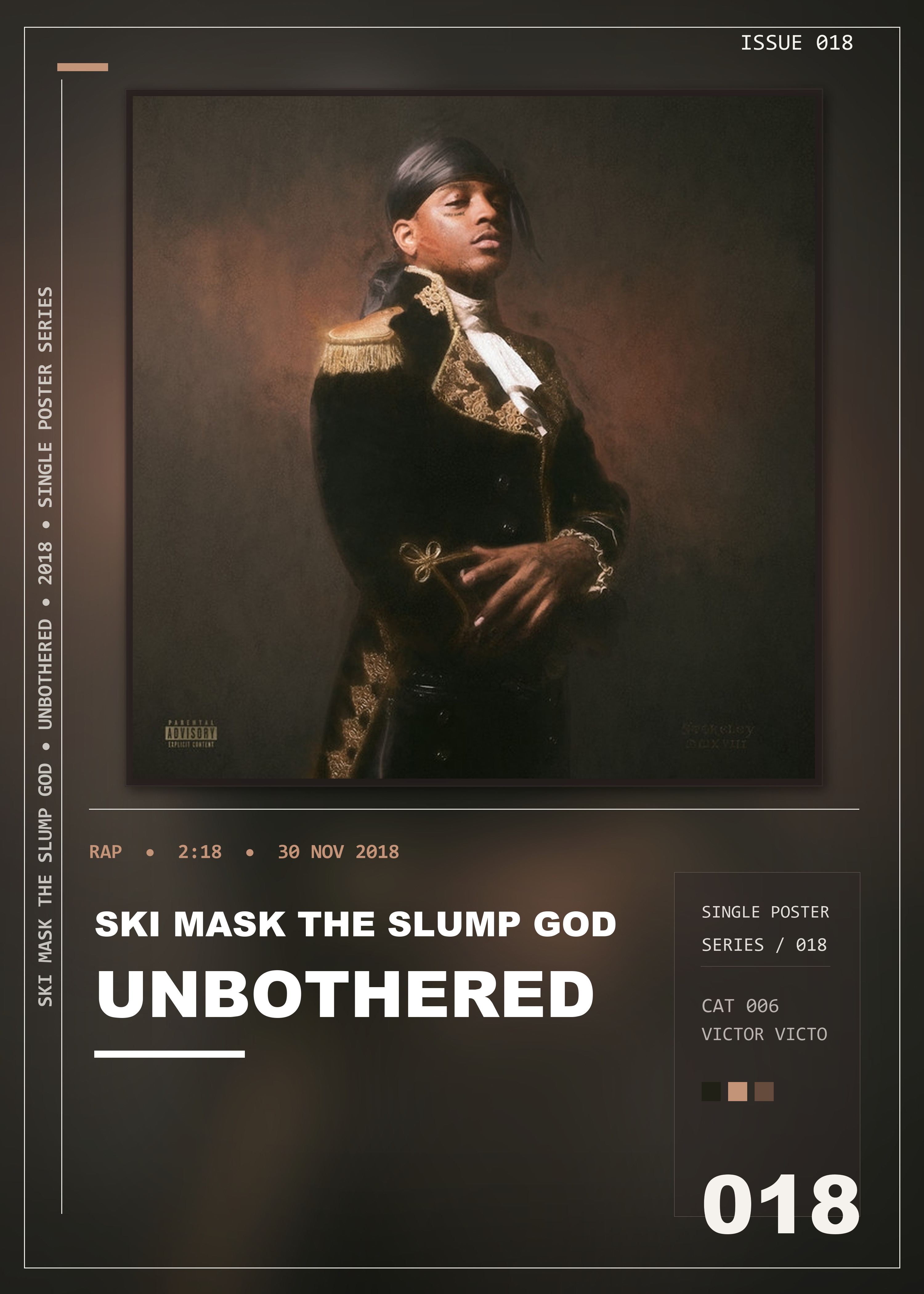 Music poster: Ski Mask The Slump God - Unbothered