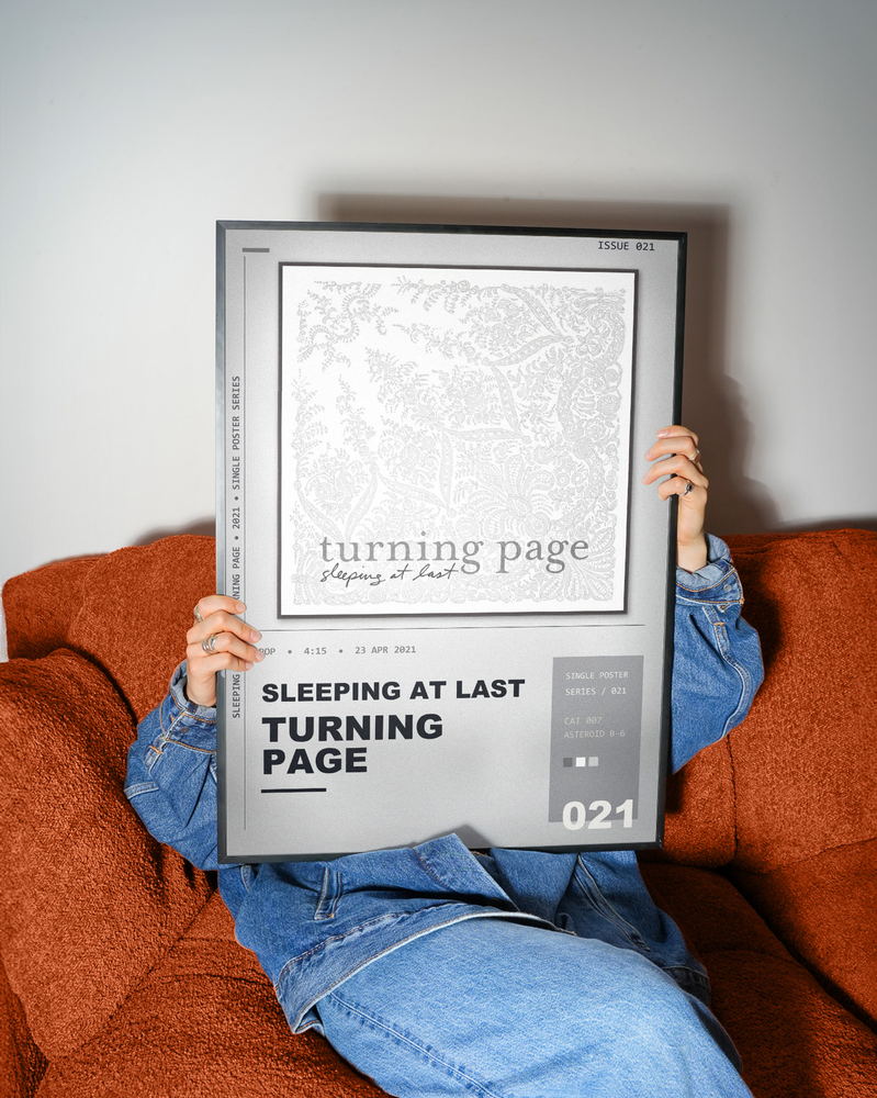 Music poster: Sleeping At Last - Turning Page