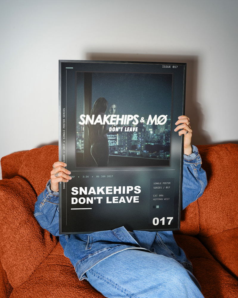 Music poster: Snakehips - Dont Leave