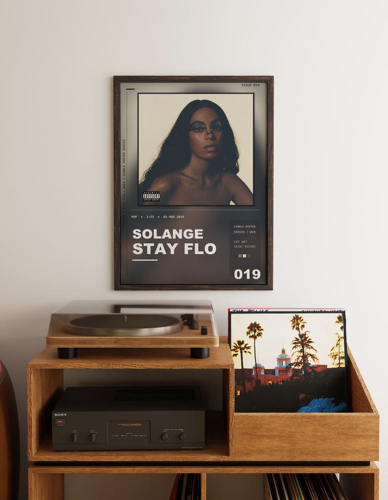 Music poster: Solange - Stay Flo