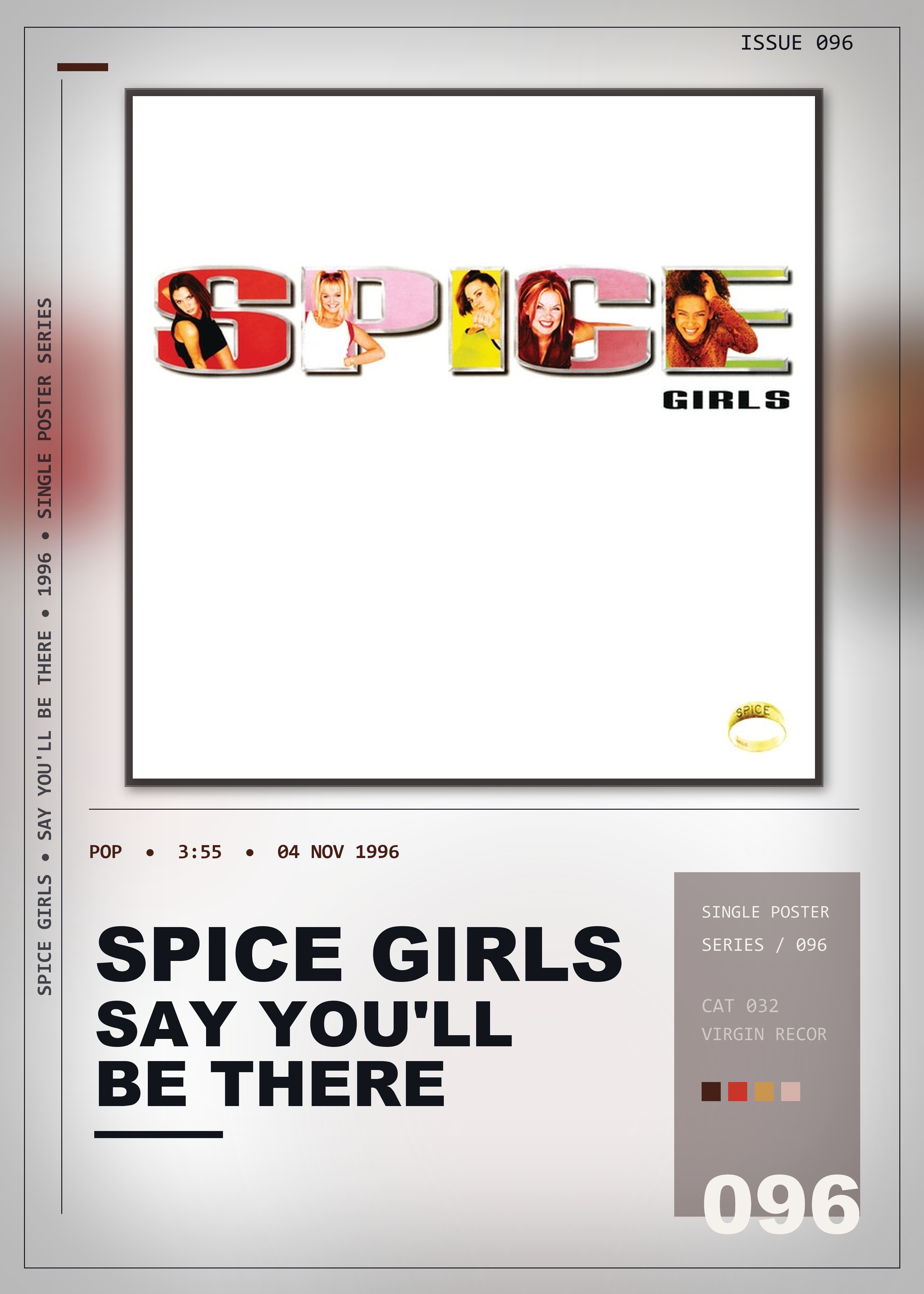 Music poster: Spice Girls - Say Youll Be There