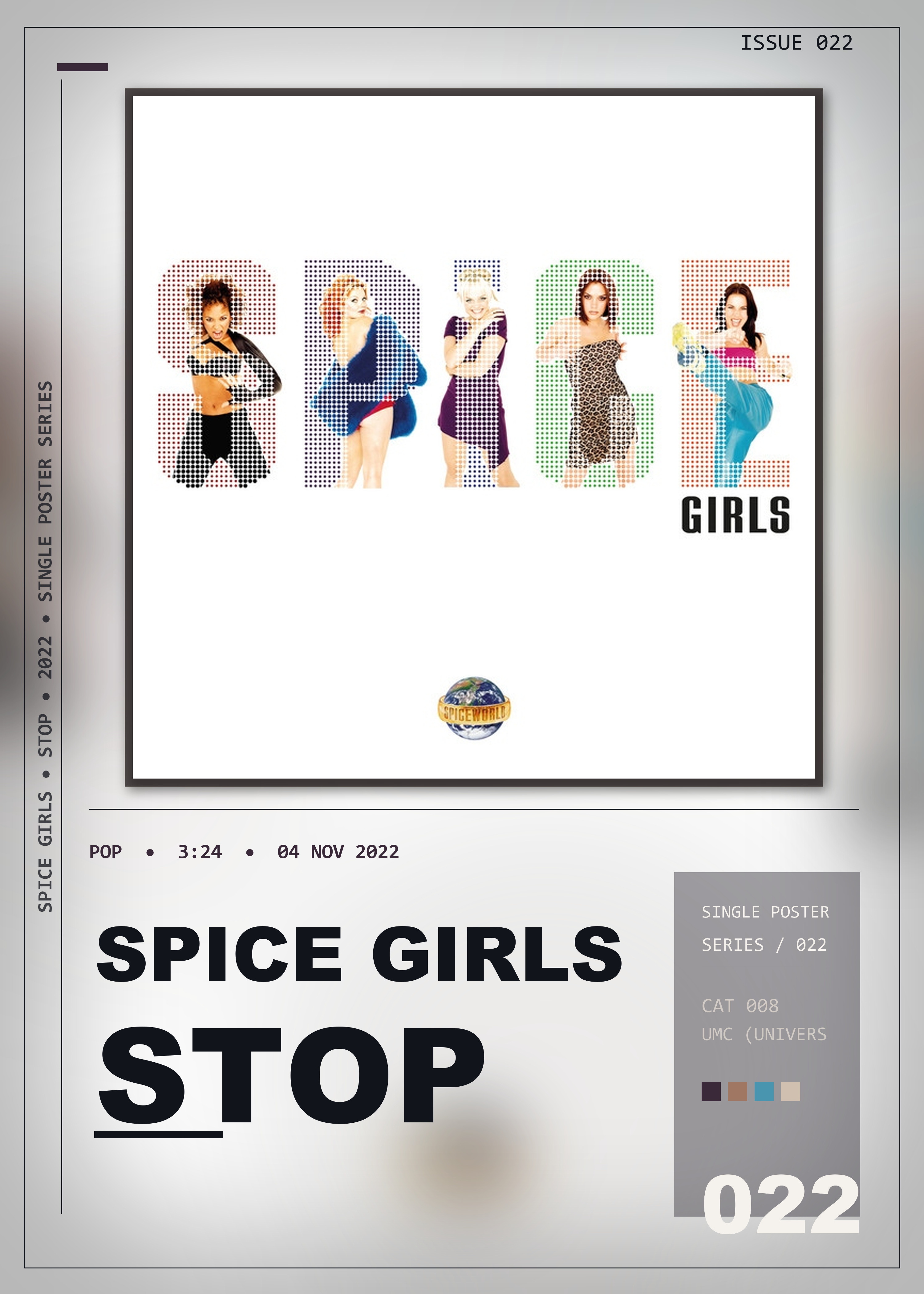 Music poster: Spice Girls - Stop