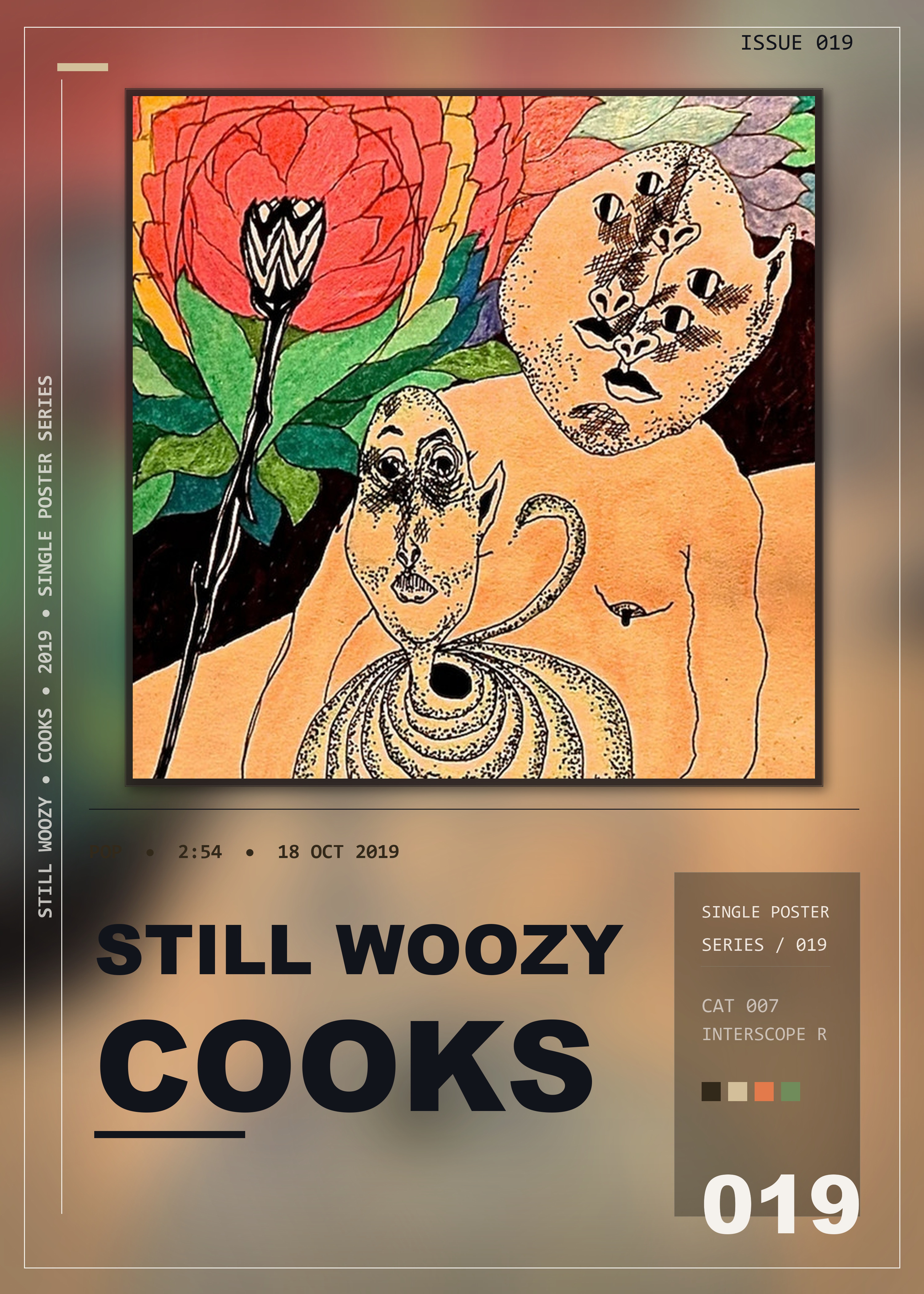 Music poster: Still Woozy - Cooks