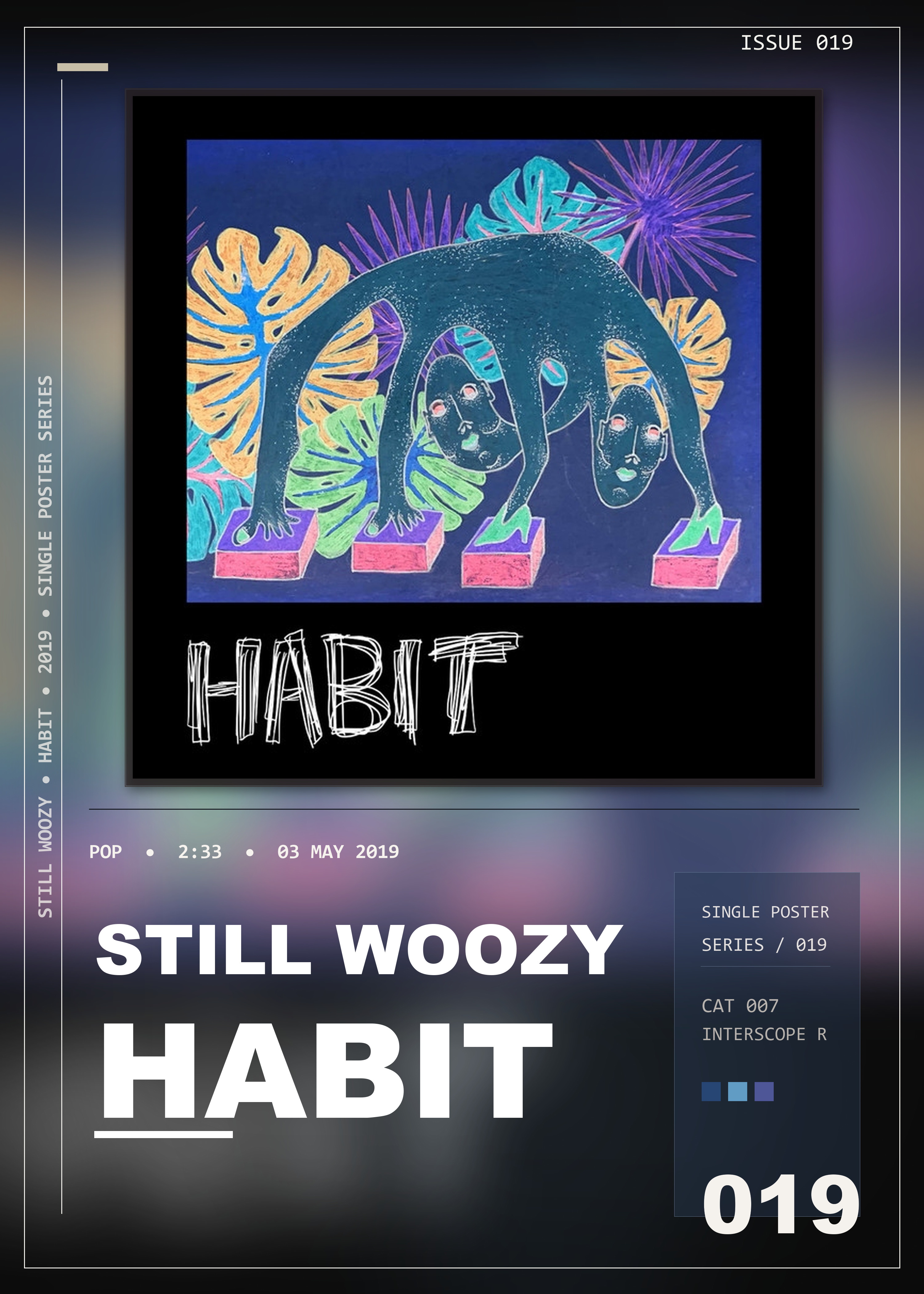 Music poster: Still Woozy - Habit