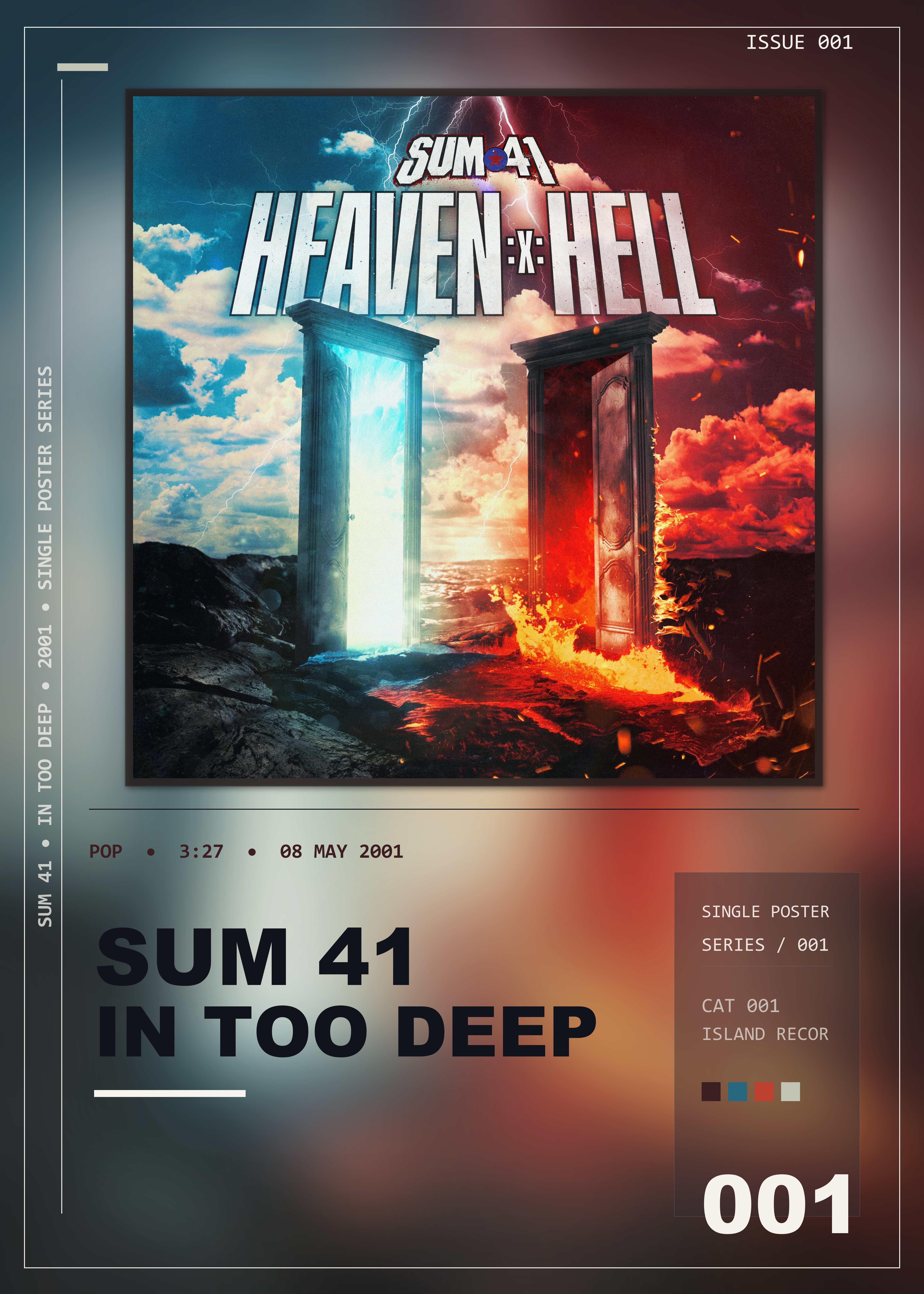 Music poster: Sum 41 - In Too Deep