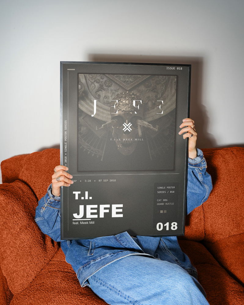 Music poster: TI - Jefe feat Meek Mill