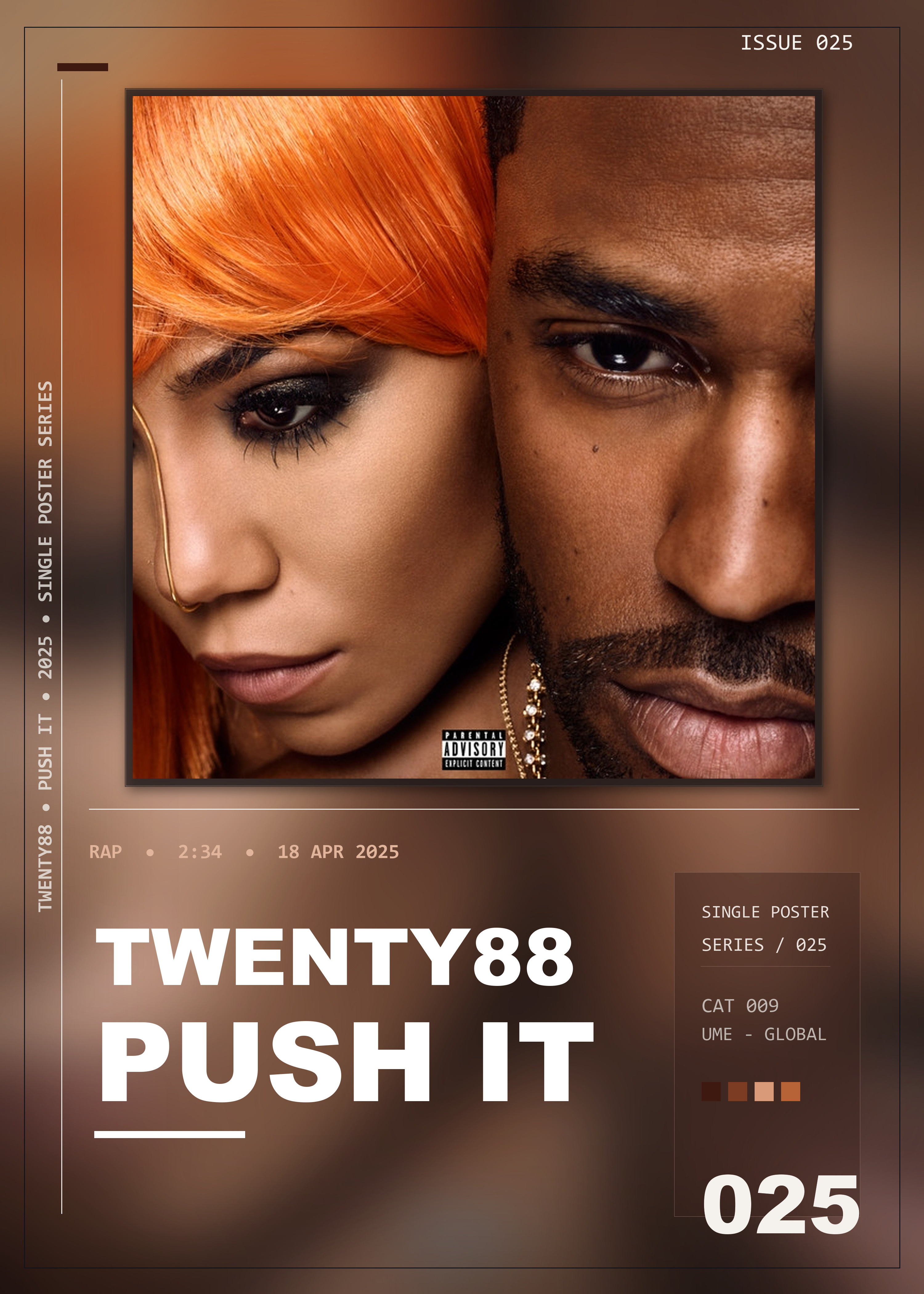 Music poster: TWENTY88 - Push It