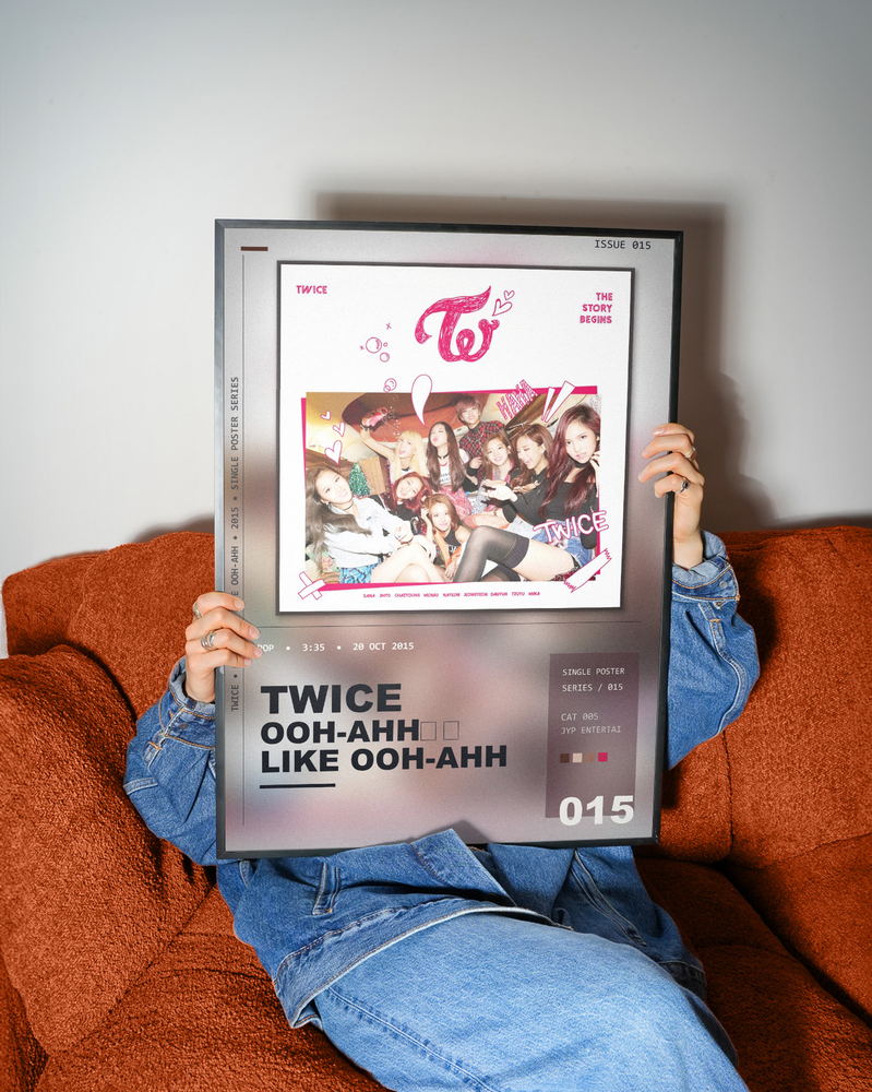 Music poster: TWICE - OOH-AHH하게 Like OOH-AHH