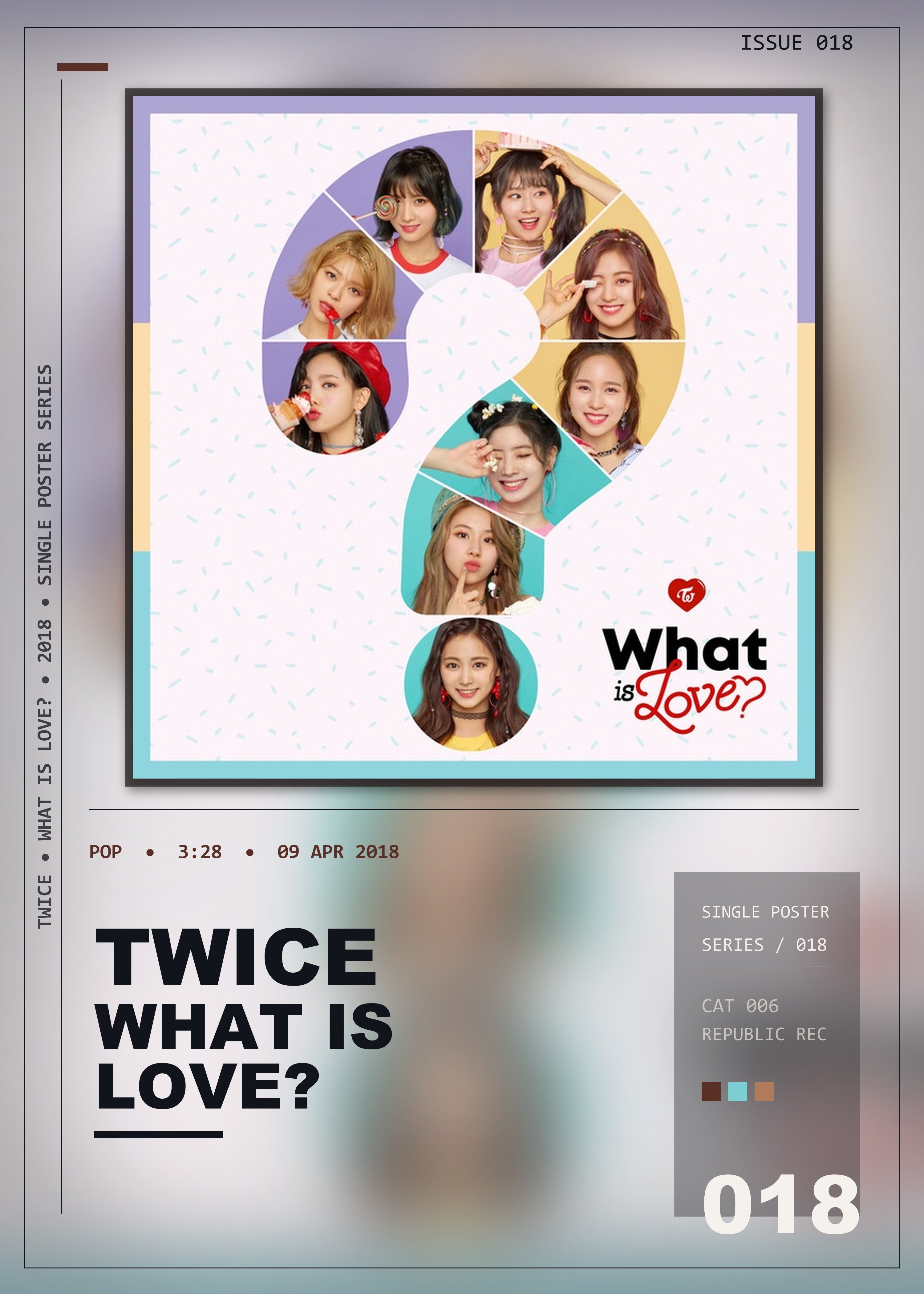 Music poster: TWICE - What is Love
