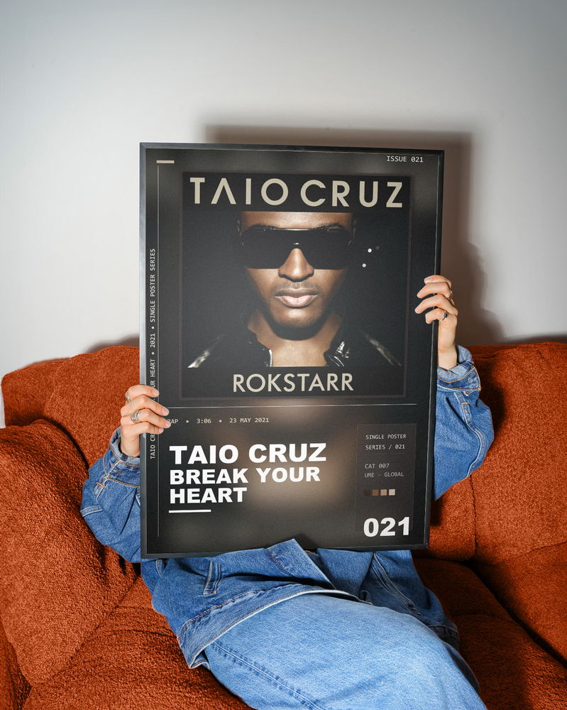 Music poster: Taio Cruz - Break Your Heart