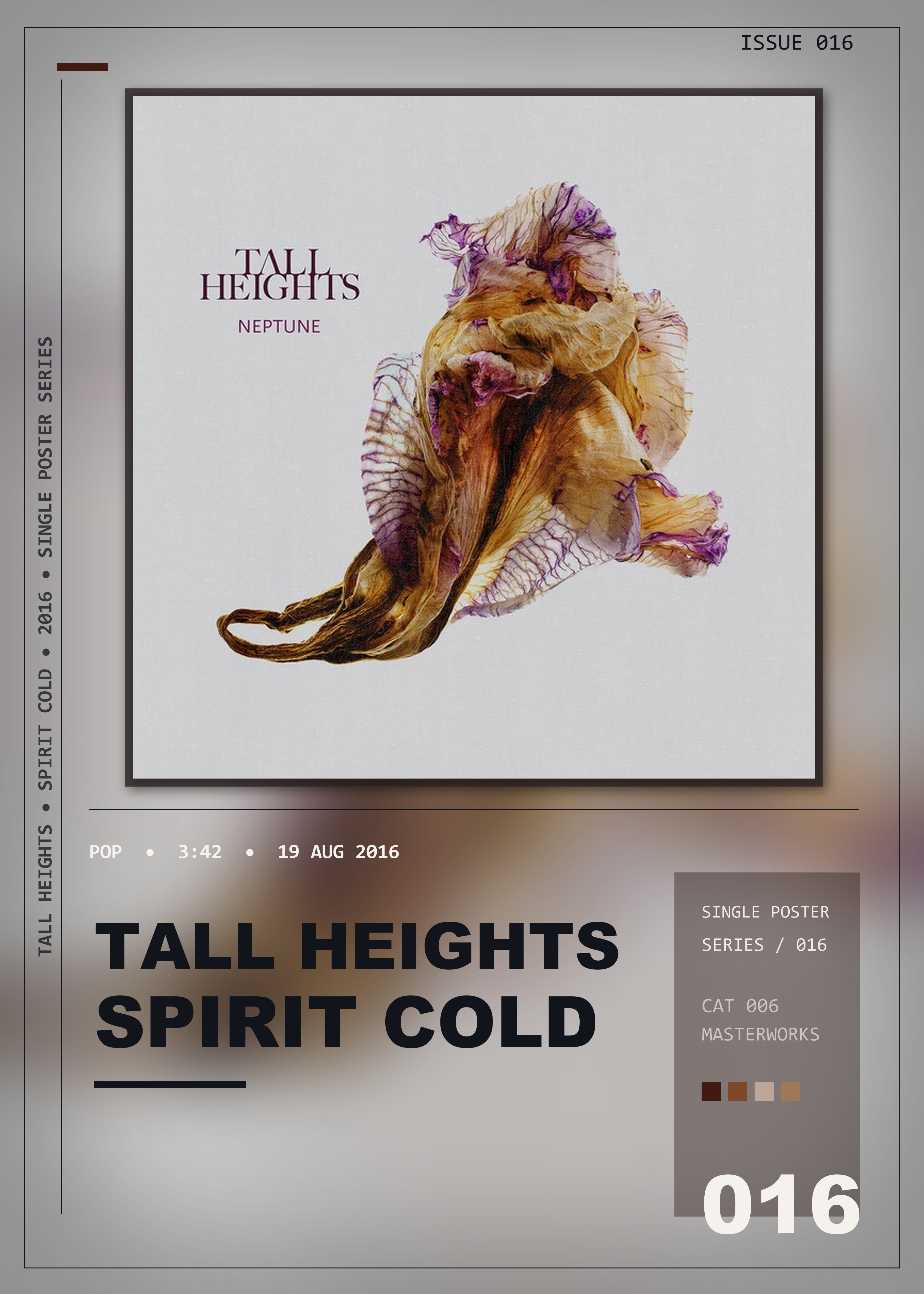 Music poster: Tall Heights - Spirit Cold
