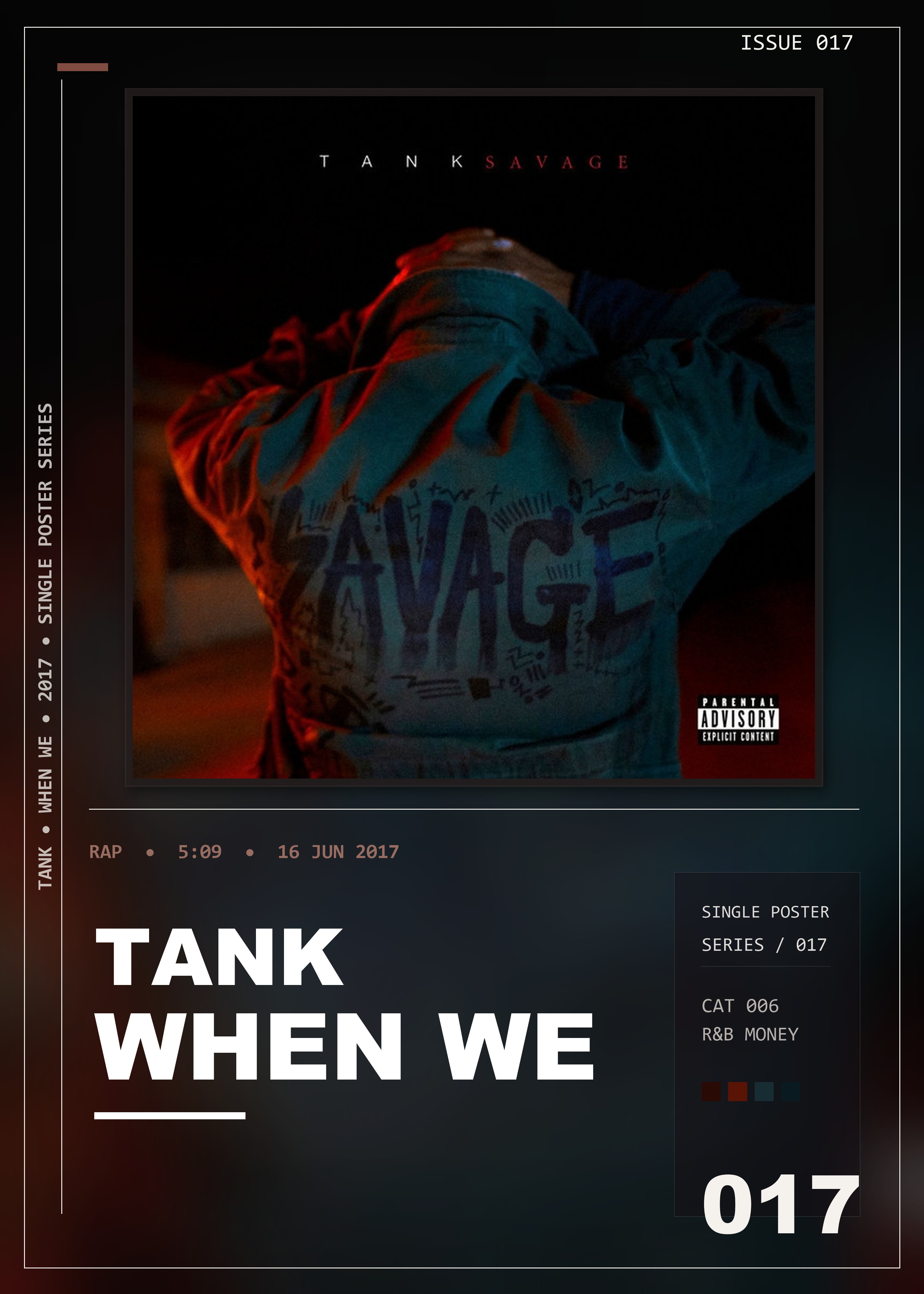 Music poster: Tank - When We