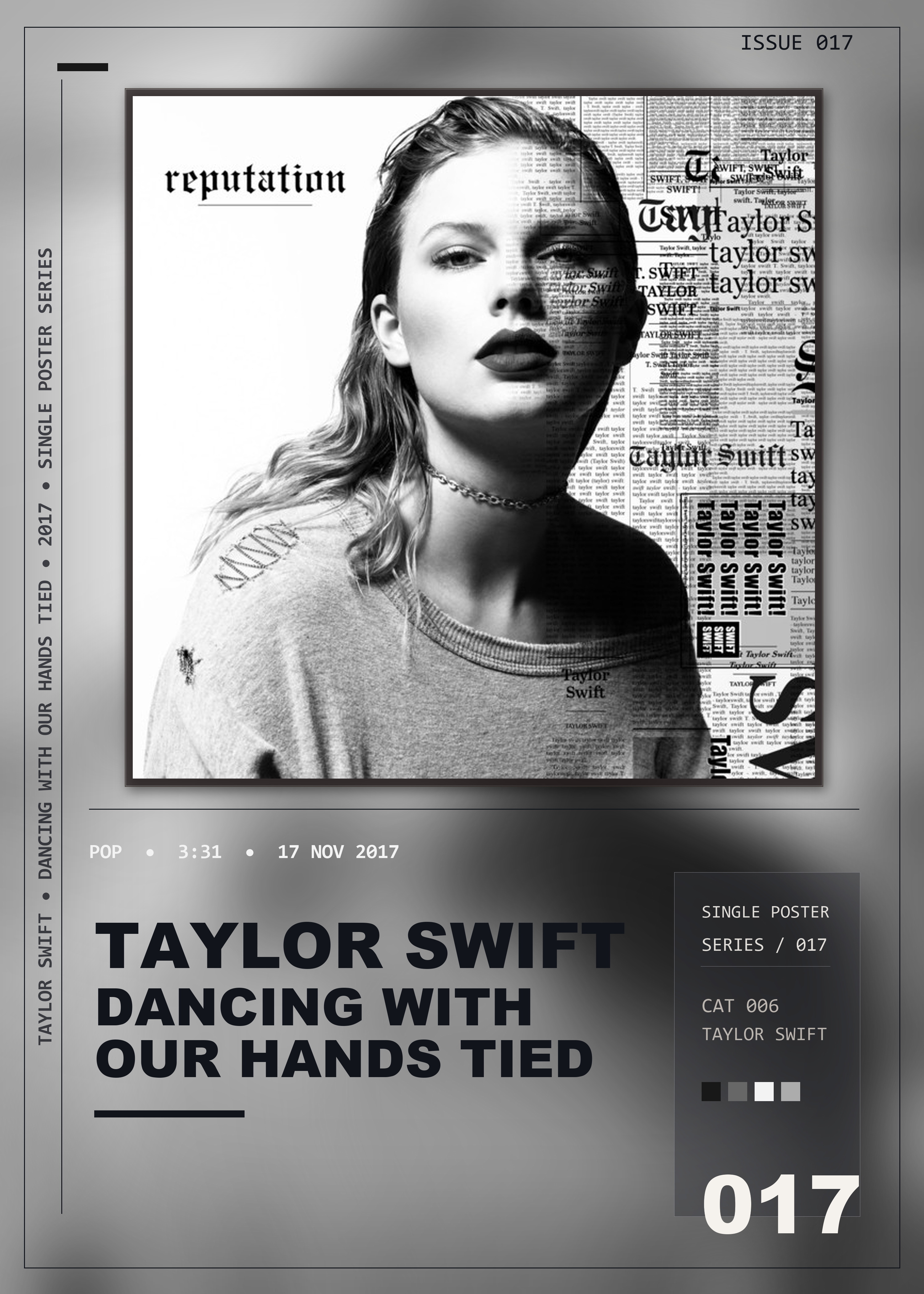 Music poster: Taylor Swift - Dancing With Our Hands Tied