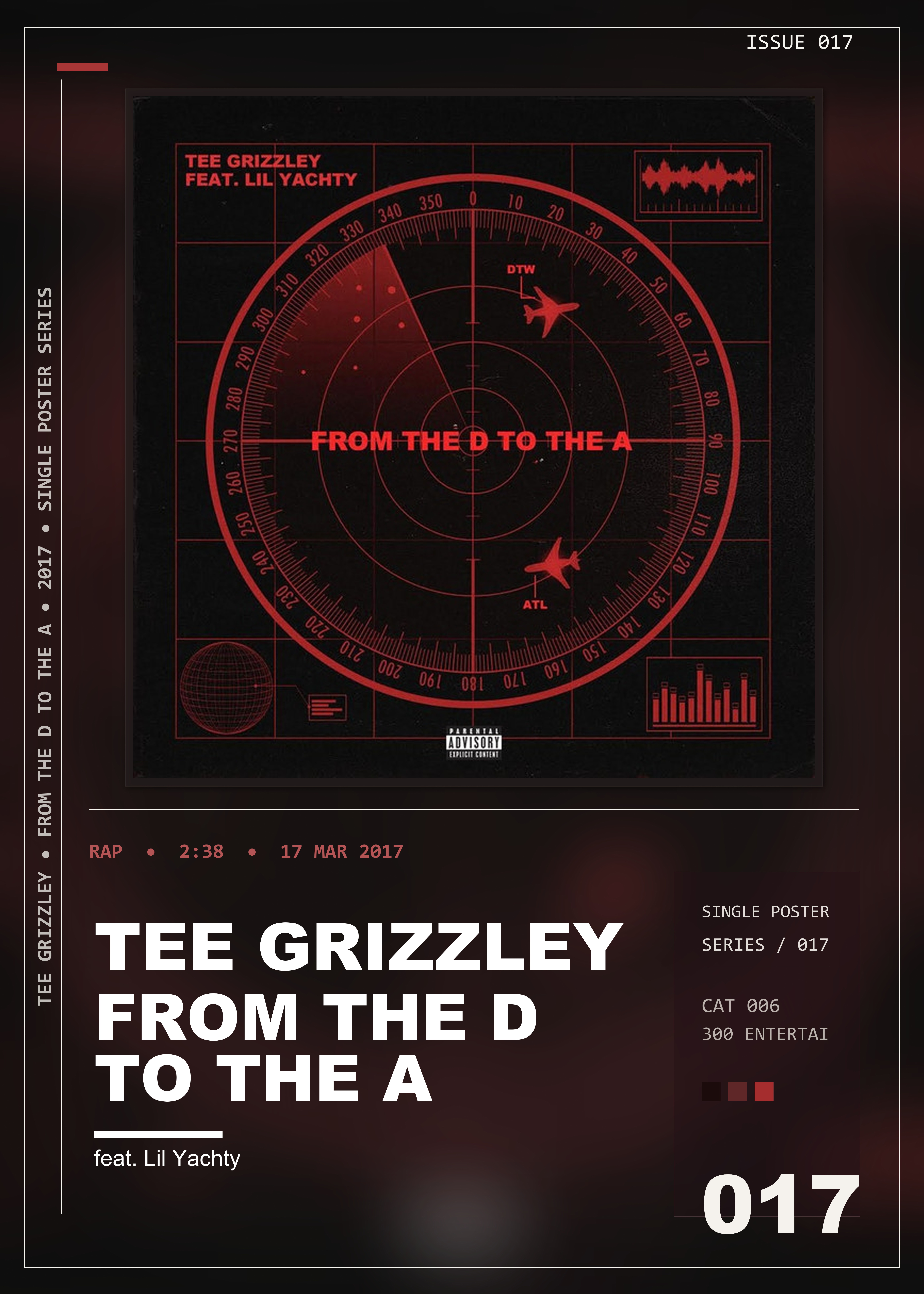 Music poster: Tee Grizzley - From The D To The A feat Lil Yachty