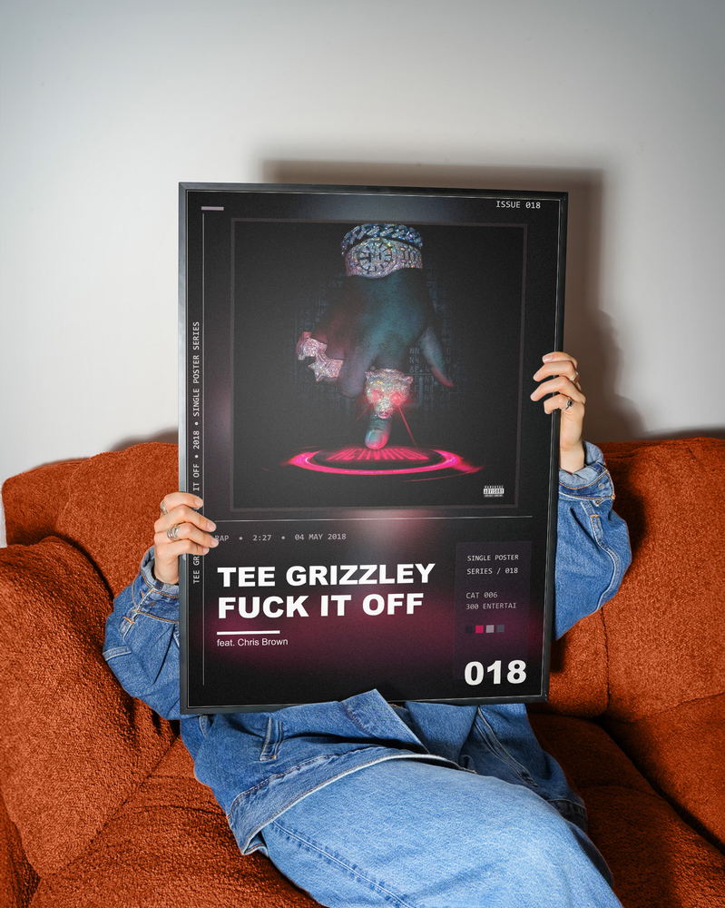 Music poster: Tee Grizzley - Fuck It Off feat Chris Brown