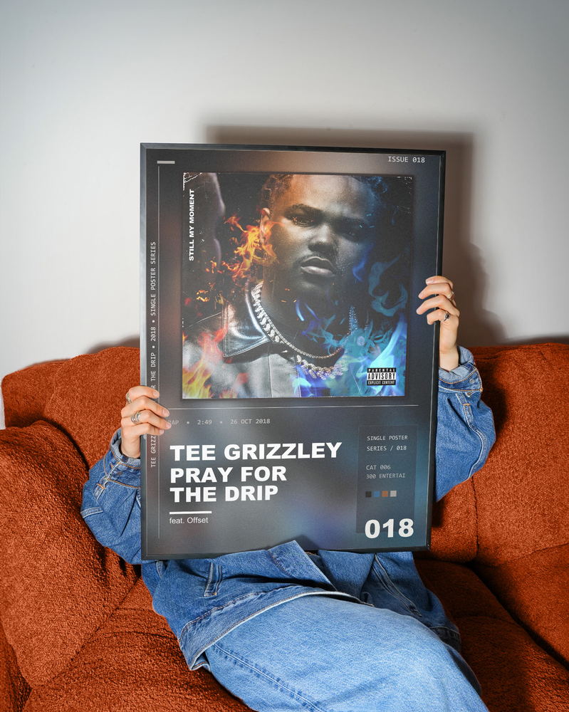 Music poster: Tee Grizzley - Pray For The Drip feat Offset
