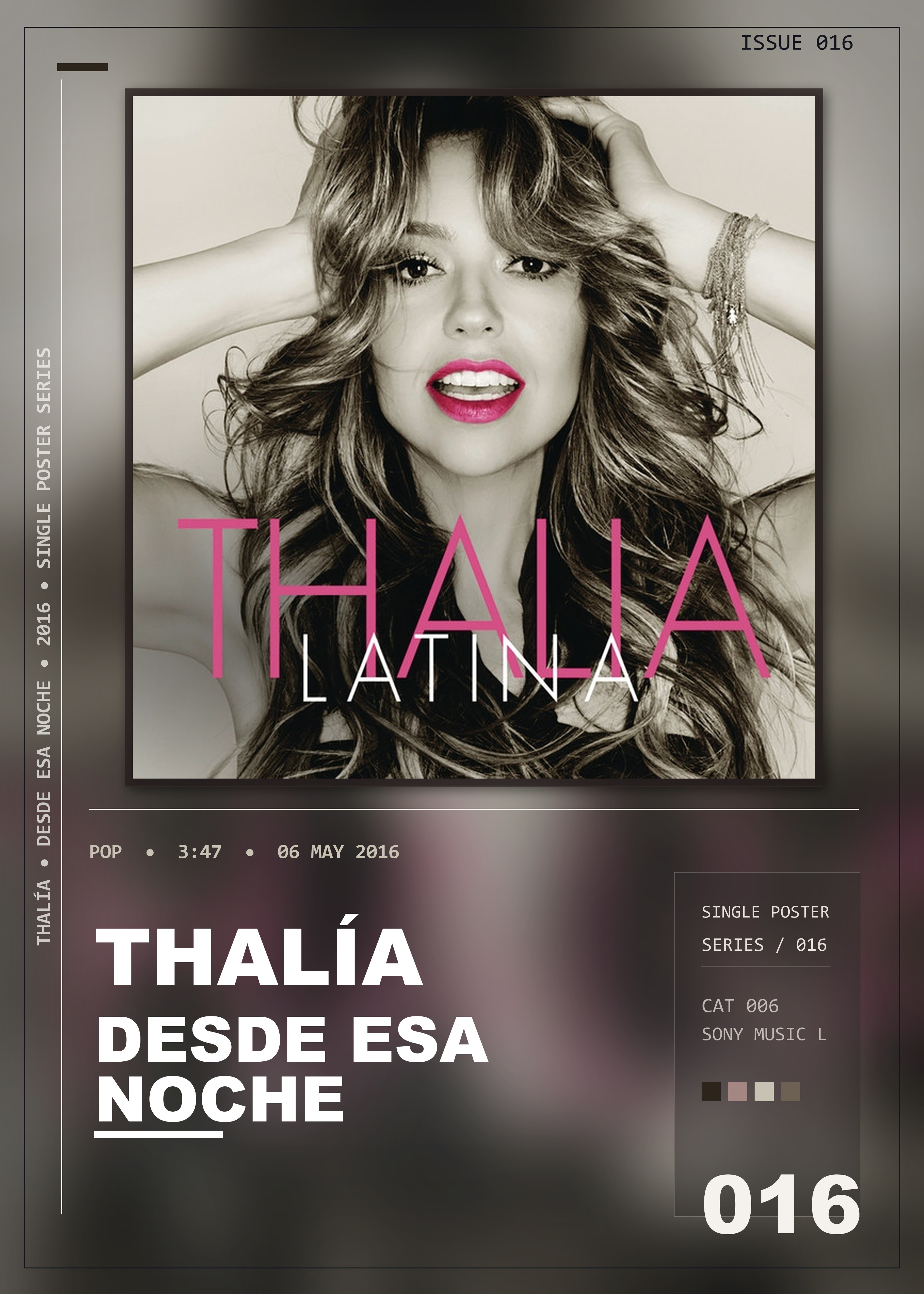 Music poster: Thalía - Desde Esa Noche