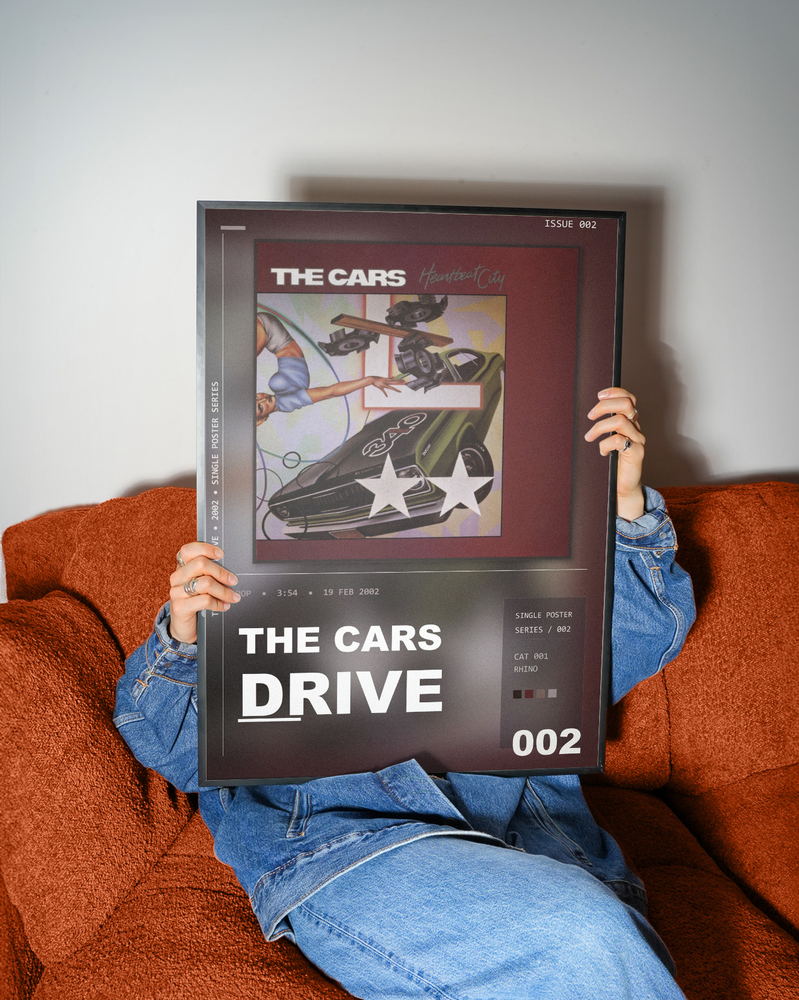 Music poster: The Cars - Drive