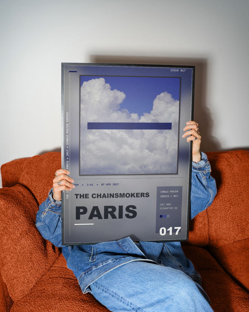 Music poster: The Chainsmokers - Paris