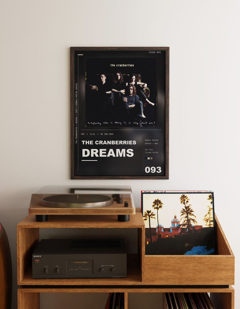 Music poster: The Cranberries - Dreams