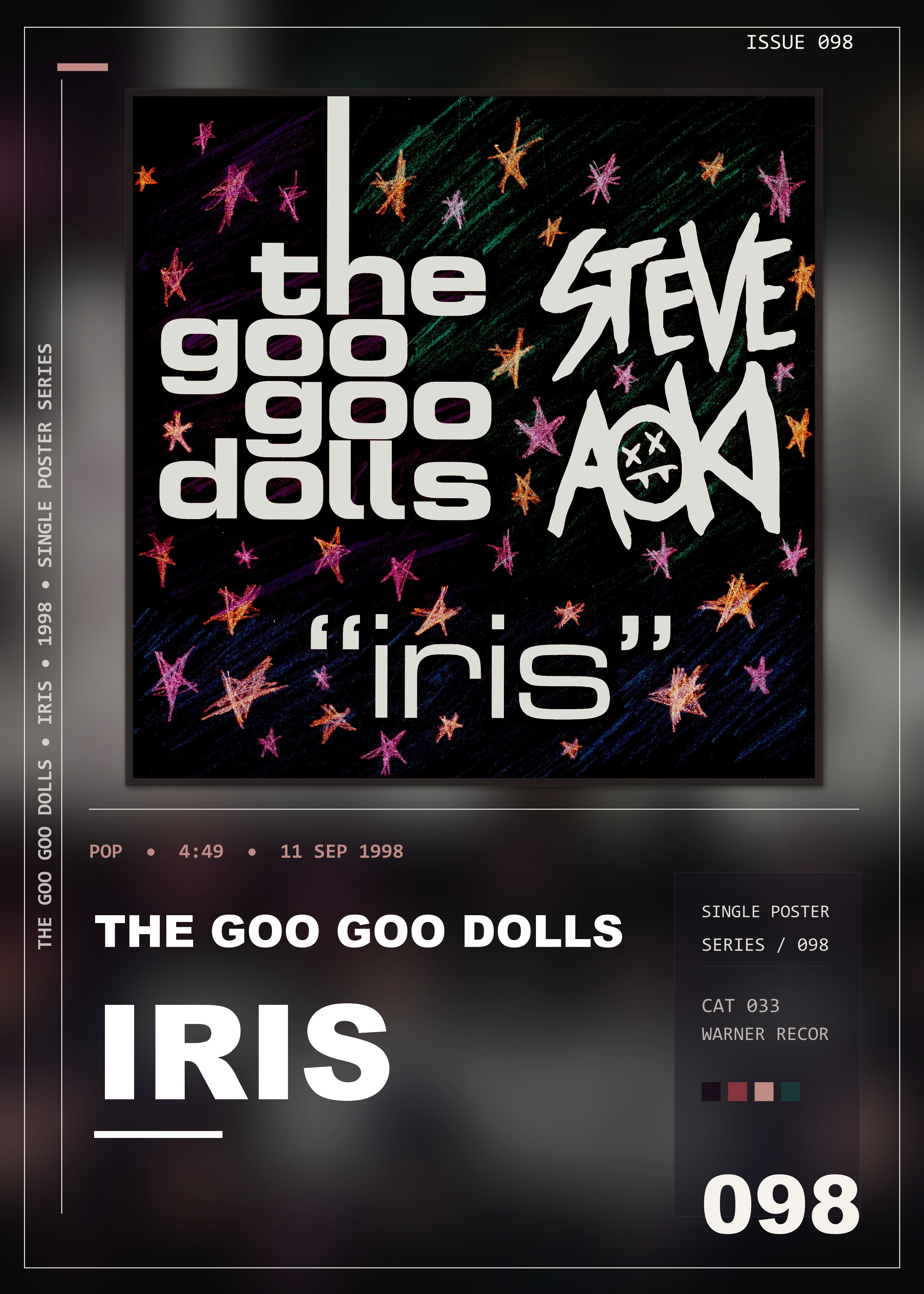 Music poster: The Goo Goo Dolls - Iris