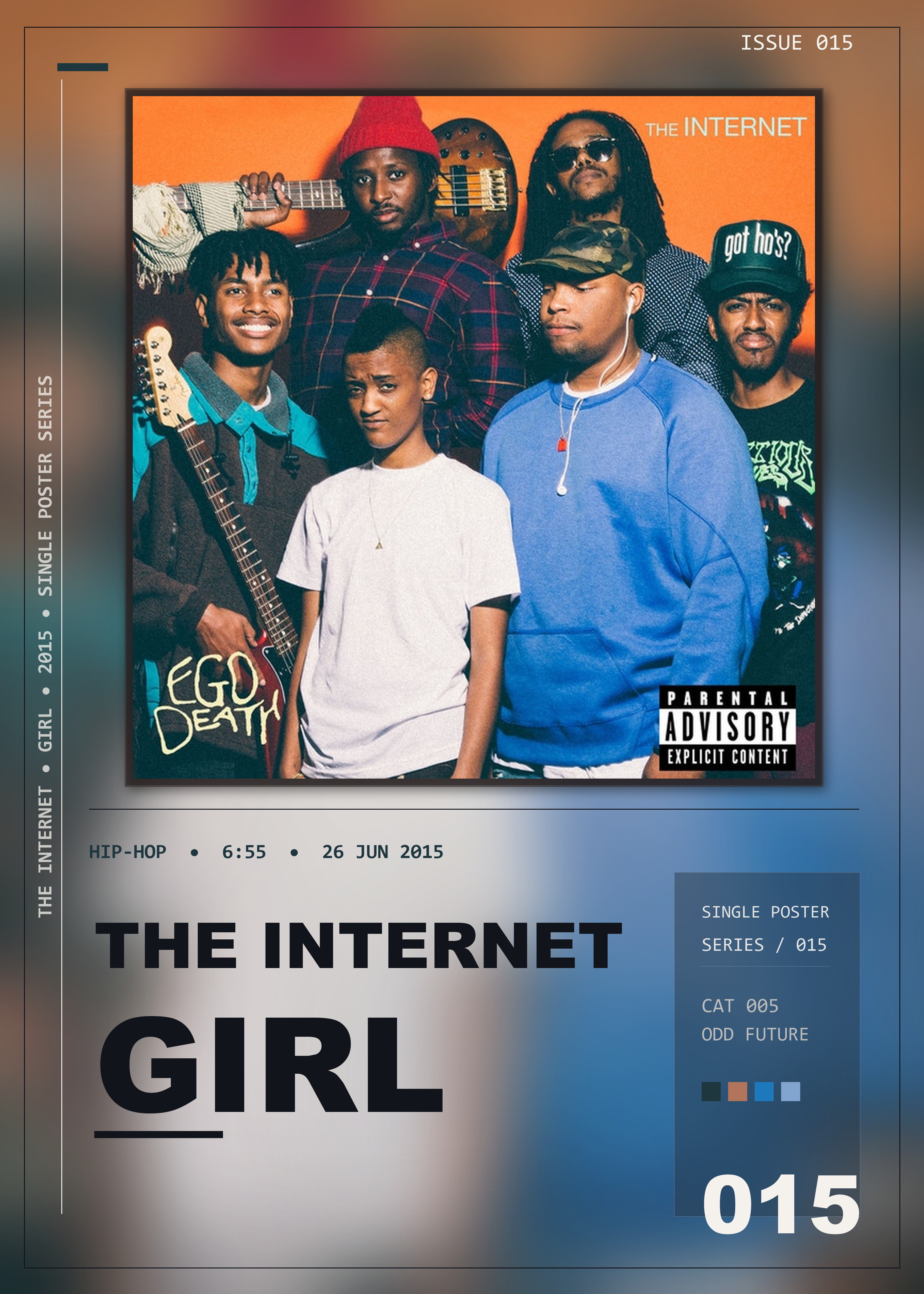 Music poster: The Internet - Girl