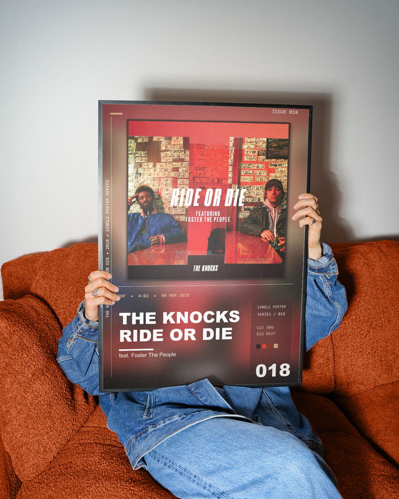Music poster: The Knocks - Ride Or Die feat Foster The People