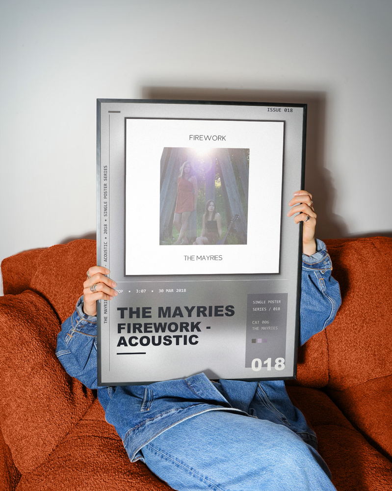 Music poster: The Mayries - Firework - Acoustic