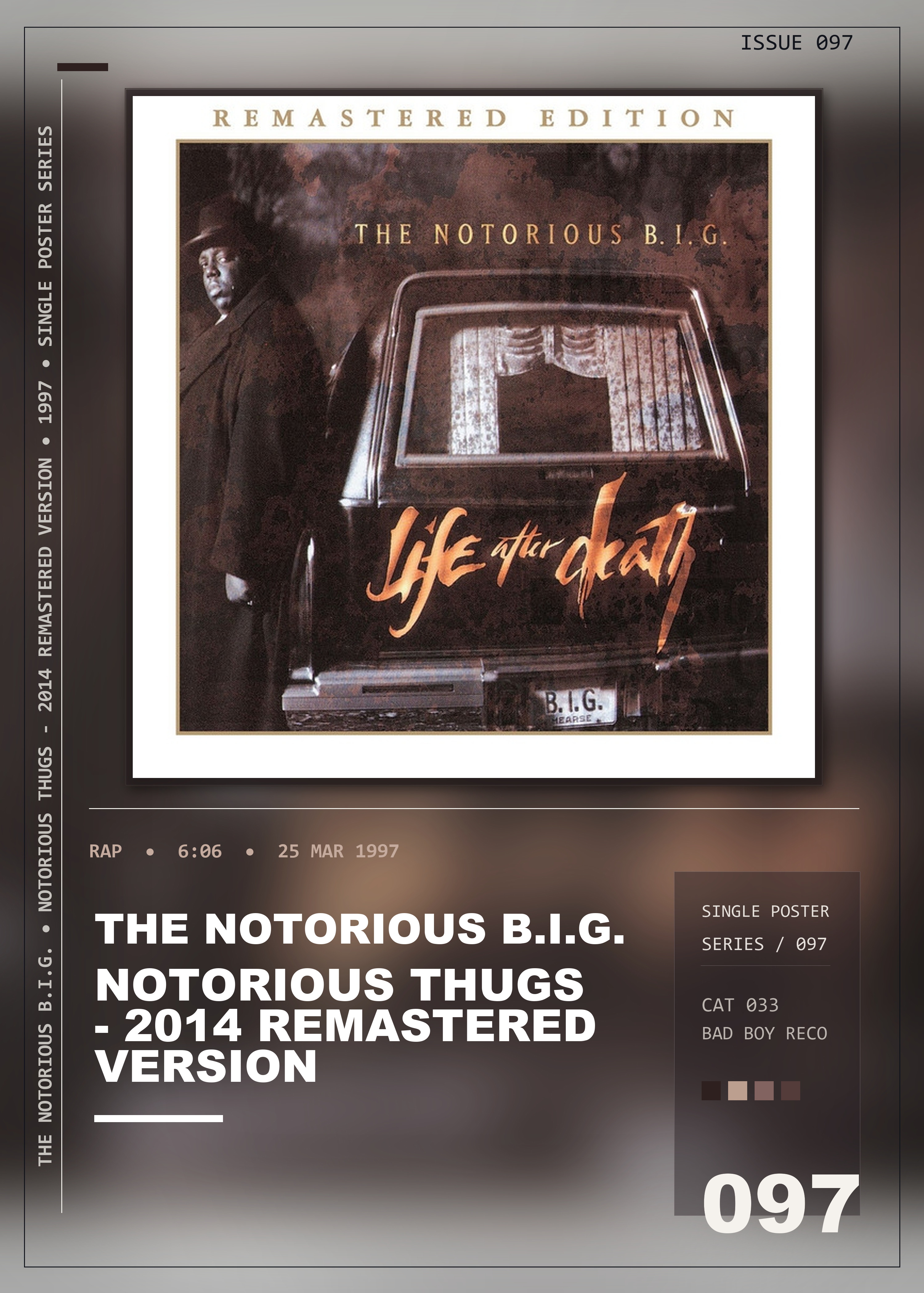 Music poster: The Notorious BIG - Notorious Thugs - 2014 Remastered Version