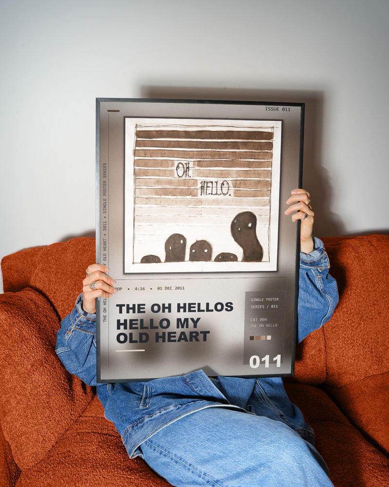 Music poster: The Oh Hellos - Hello My Old Heart