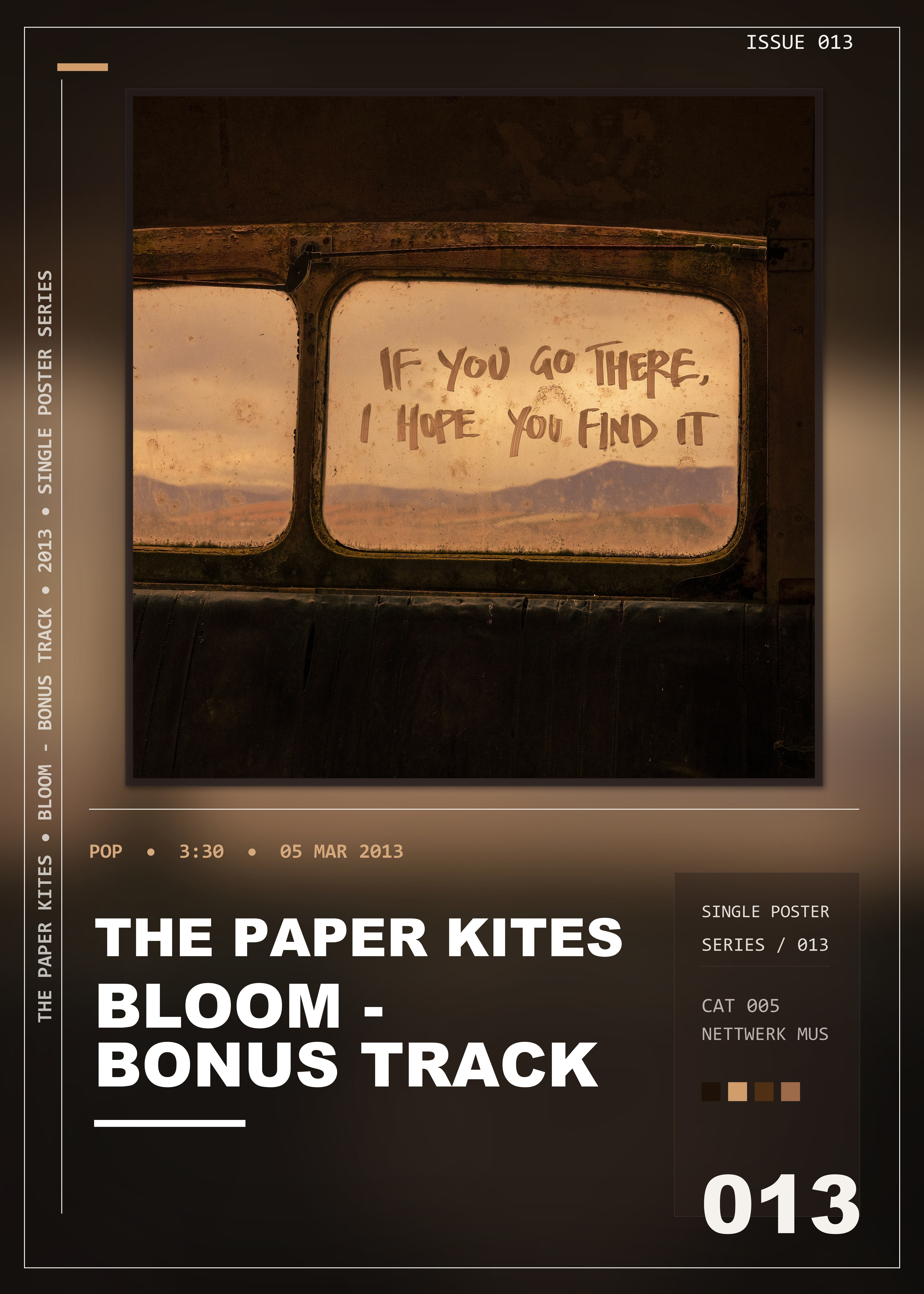 Music poster: The Paper Kites - Bloom - Bonus Track